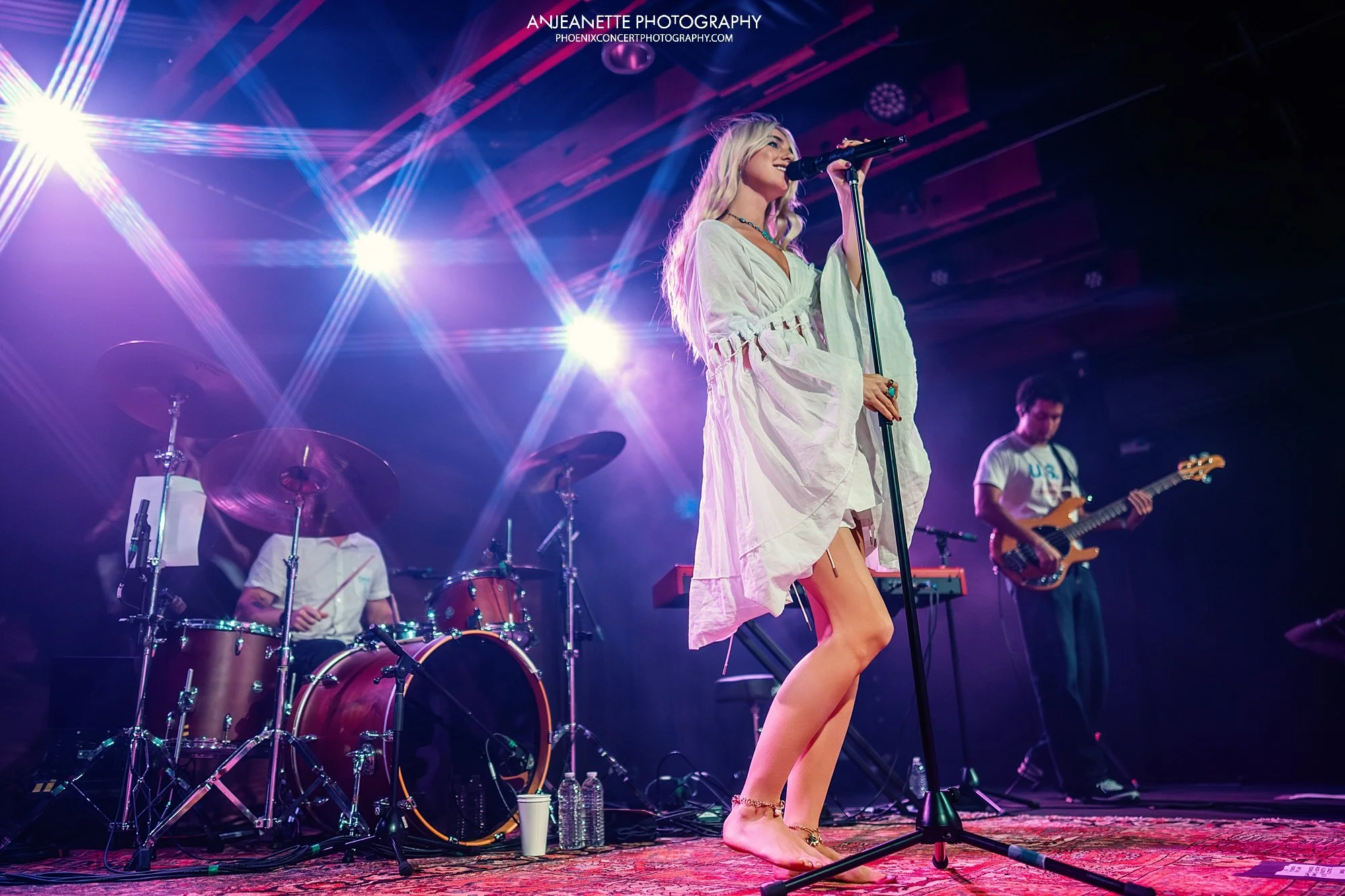 best Concert Photographer in Phoenix, AZ near me Anjeanette Photography top rated music photos Claire Rosinkranz, Offstage Exposure, Live Nation, The Crescent Ballroom
