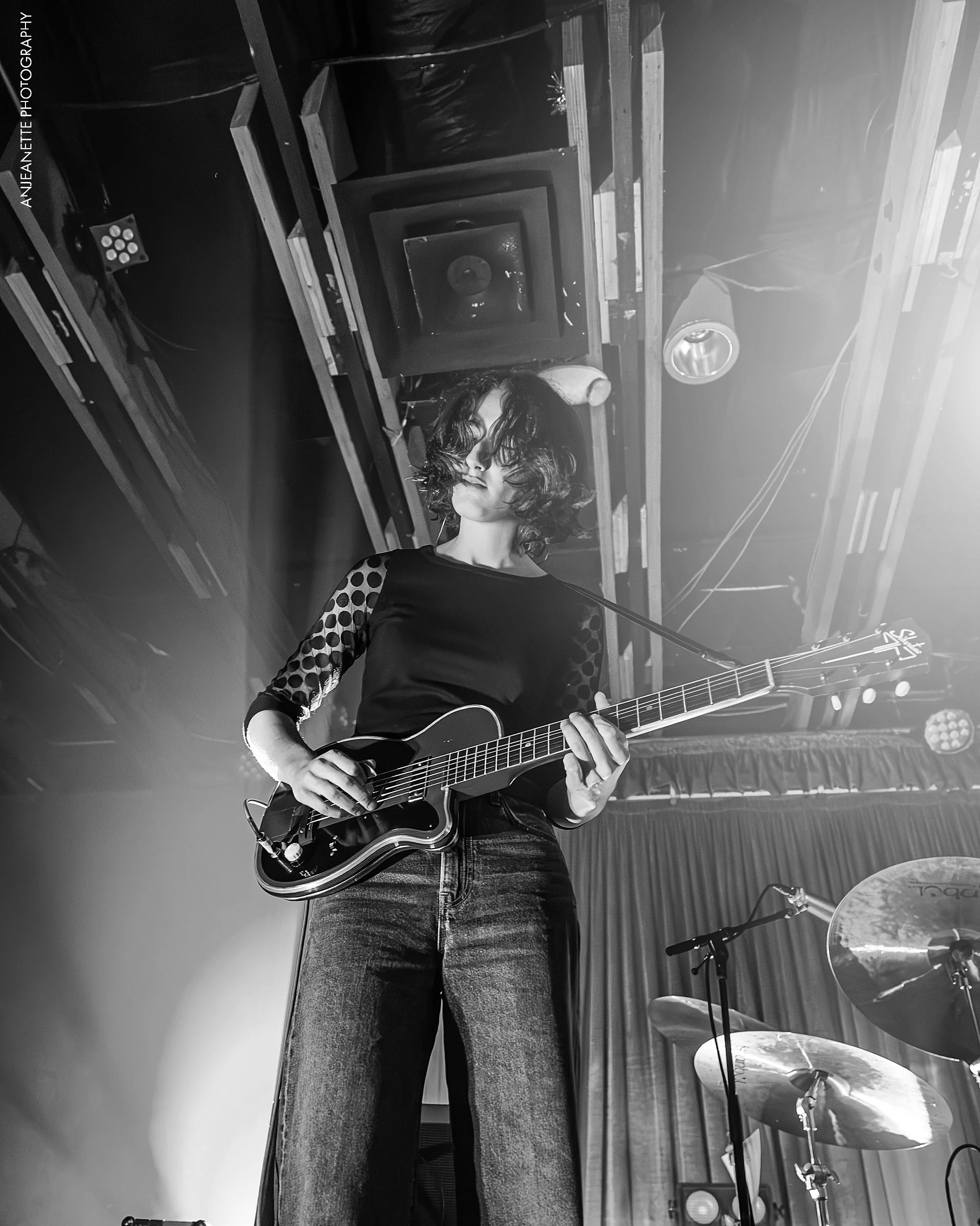 best Concert Photographer in Phoenix, AZ near me Anjeanette Photography music photos GEESE band Crescent Ballroom