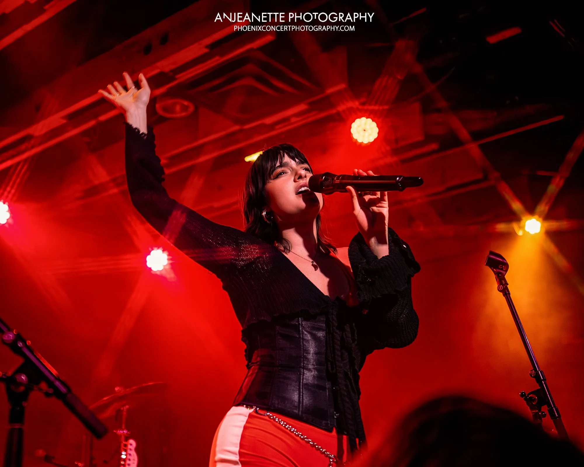 best Concert Photographer in Phoenix, AZ near me Anjeanette Photography top rated music photos crescent ballroom, stevie bill, tour, live nation