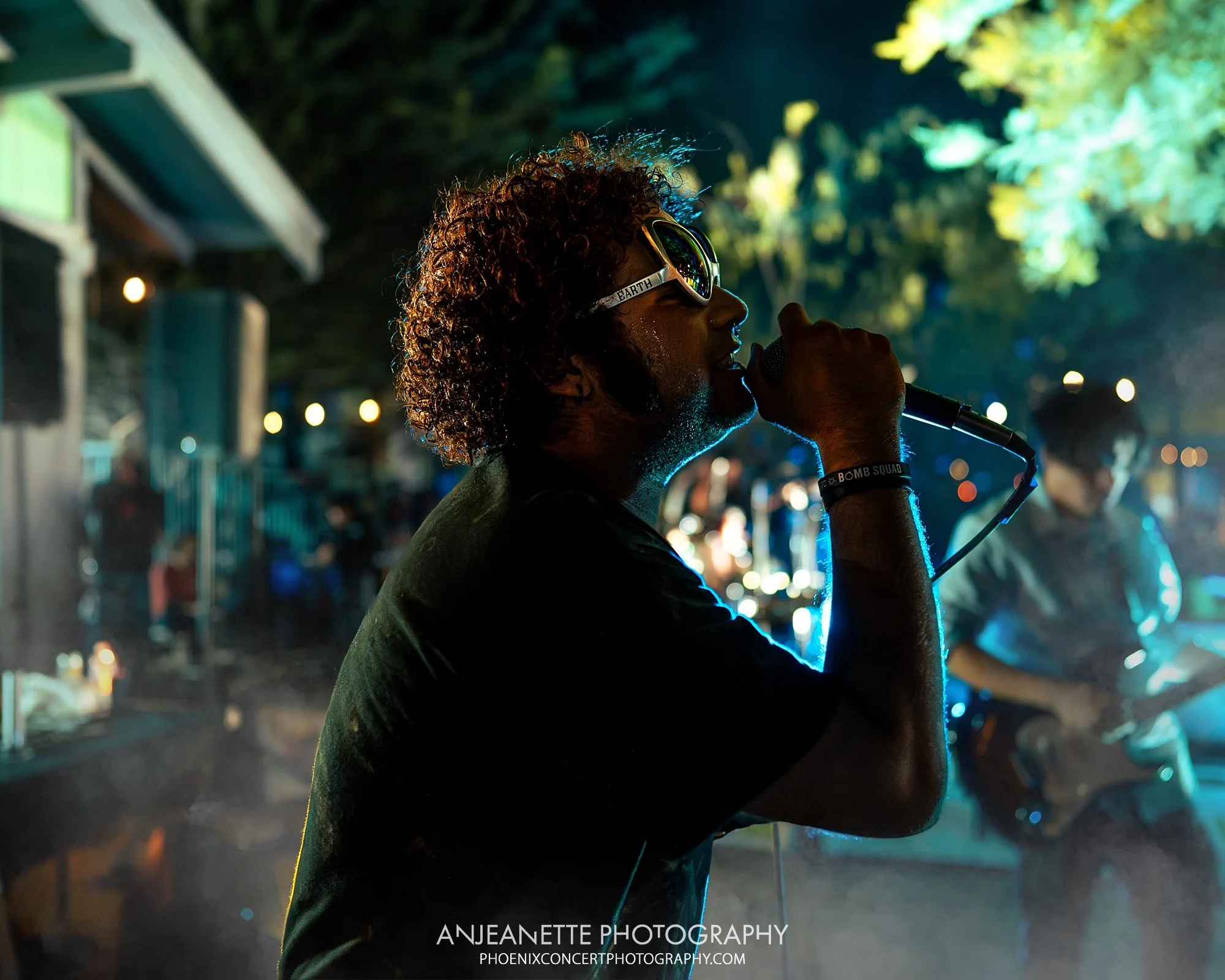 best Concert Photographer in Phoenix, AZ near me Anjeanette Photography top rated music photos Sunroom Studios Tempe present Fractured Obscurity