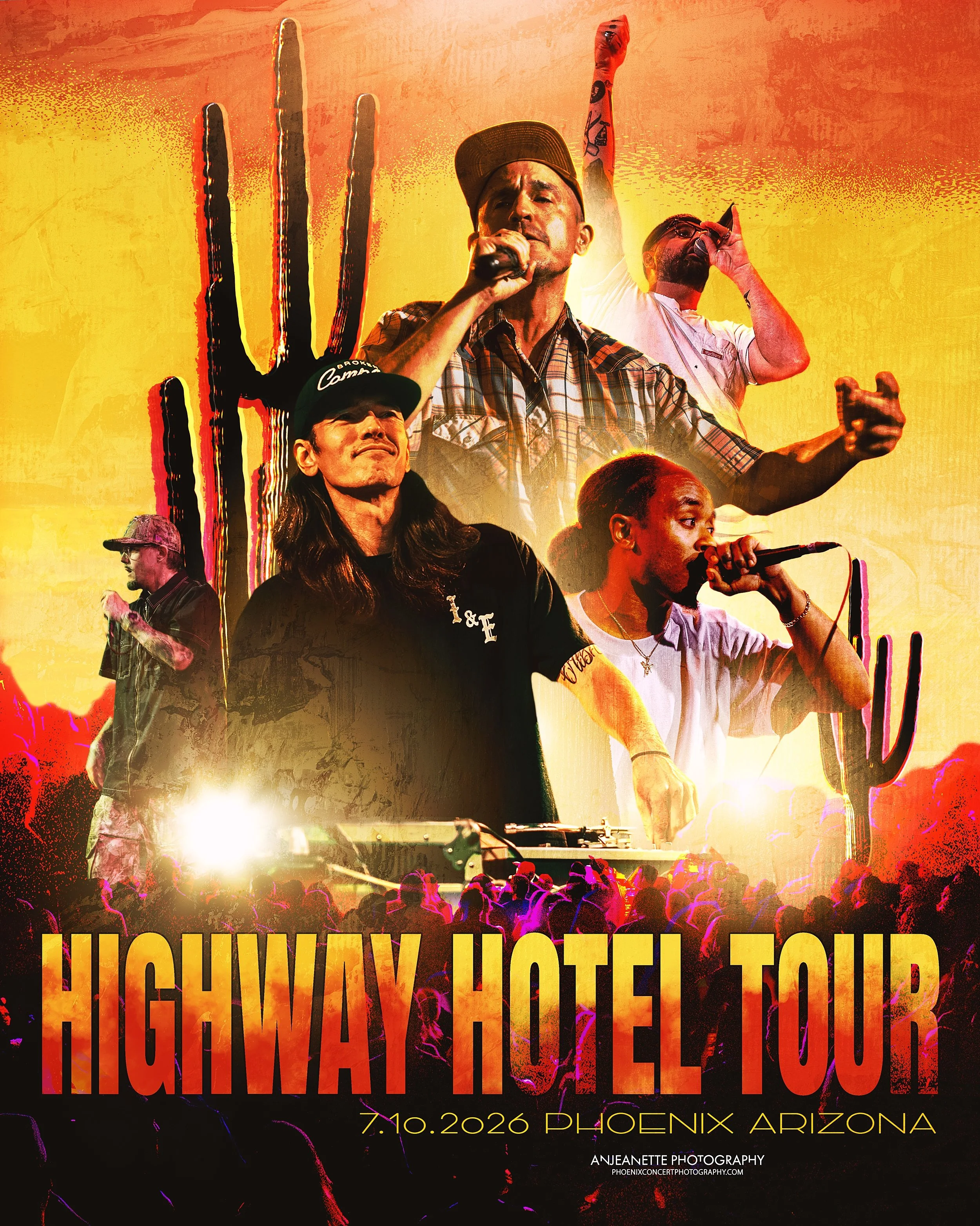 best Concert Photographer in Phoenix, AZ near me Anjeanette Photography top rated music photos crescent ballroom, wax and dj hopper, tour, live nation