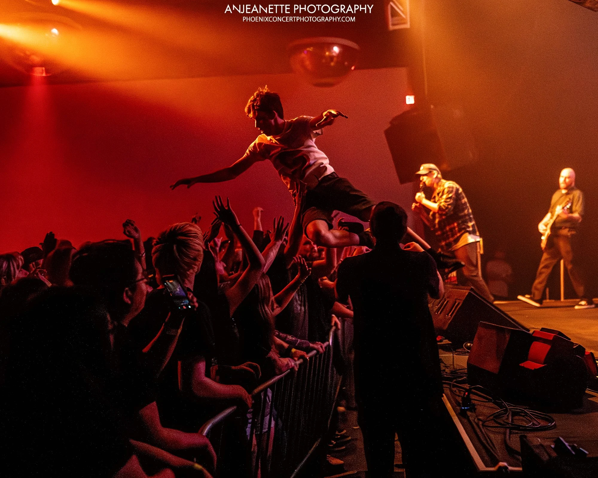 best  Concert Photographer in Phoenix, AZ near me Anjeanette Photography top rated music photos drug church crowd Walter Studios Psyko Steve Live Nation