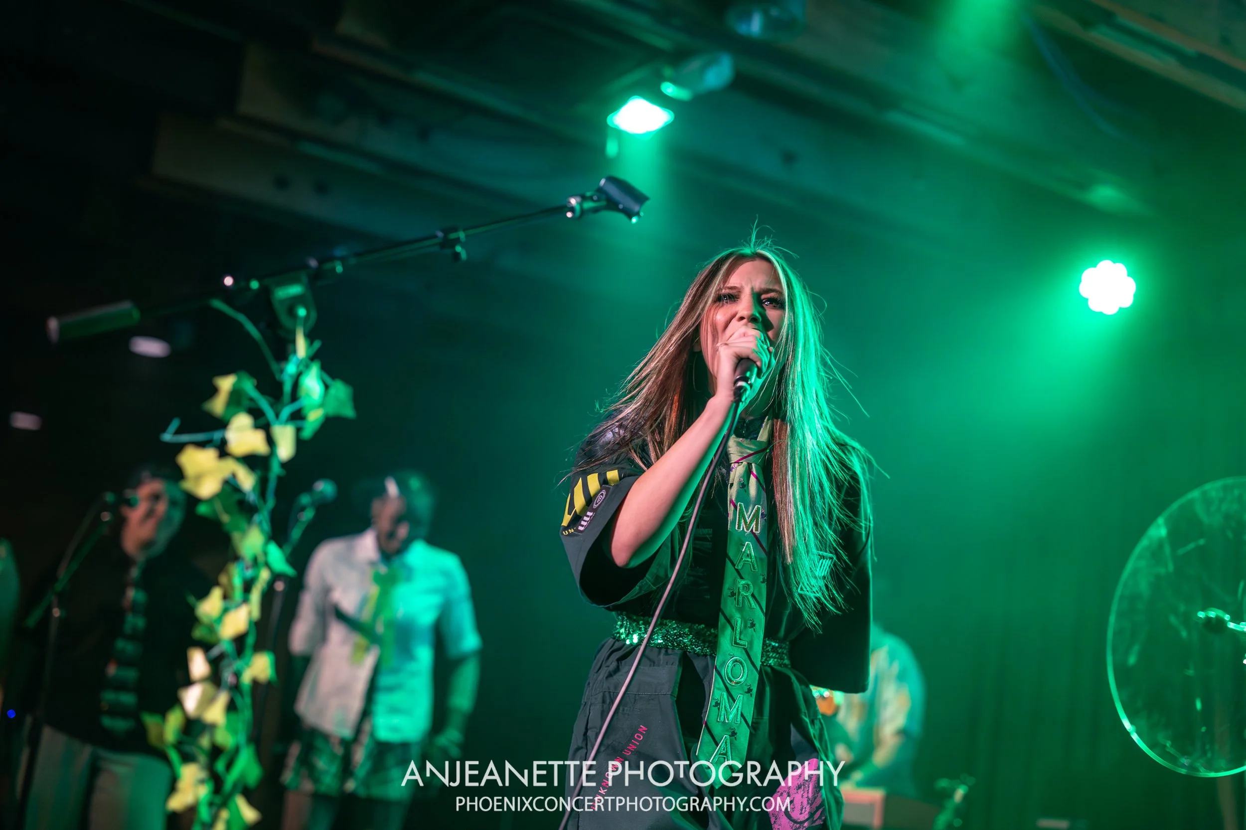 best Concert Photographer in Phoenix, AZ near me Anjeanette Photography music photos Marloma, The Crescent Ballroom Offstage Exposure Magazine Live Nation