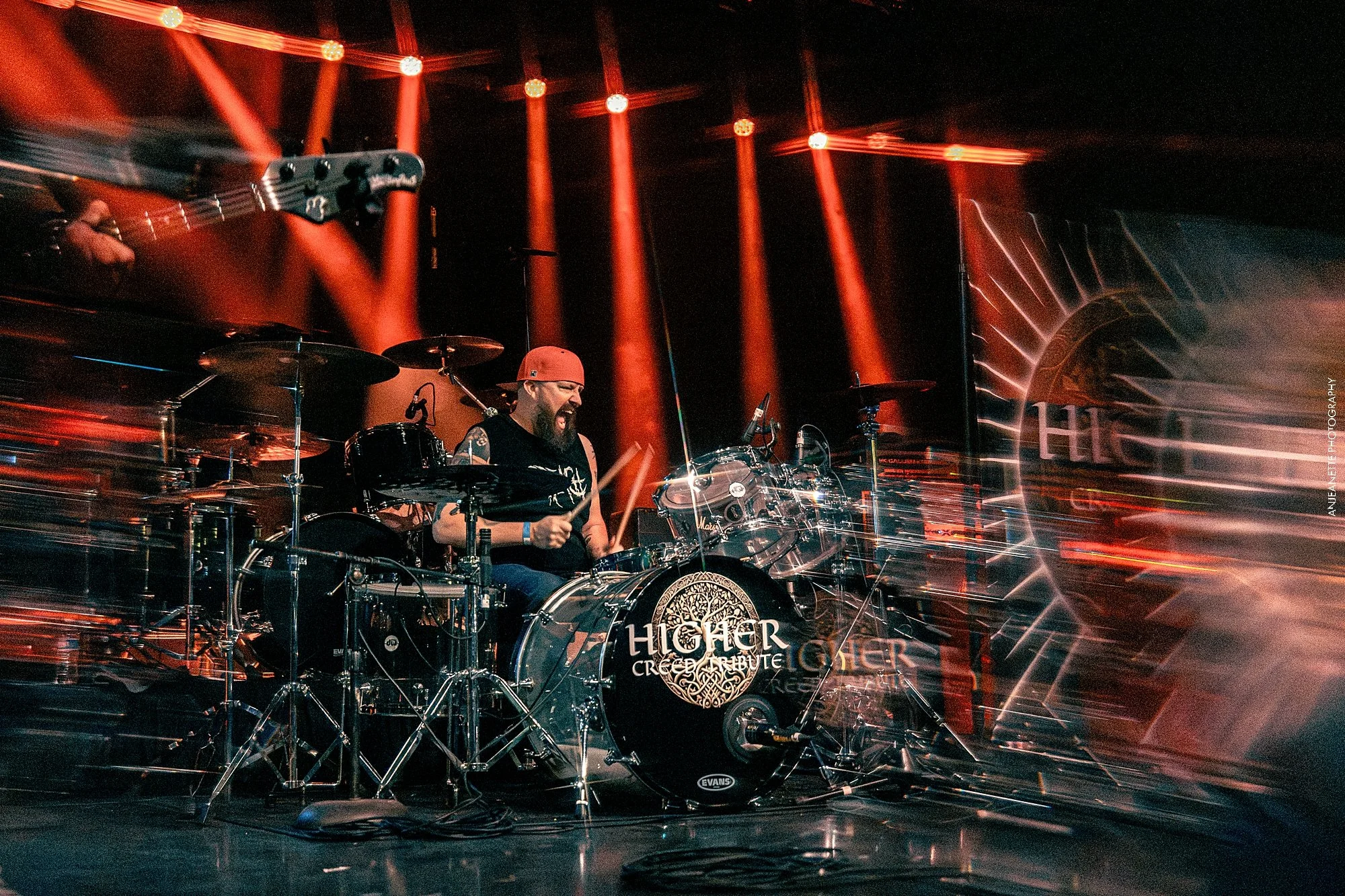 best Concert Photographer in Phoenix, AZ near me Anjeanette Photography Live Music  tours, festivals, local presenters, Marquee theater Higher creed tribute