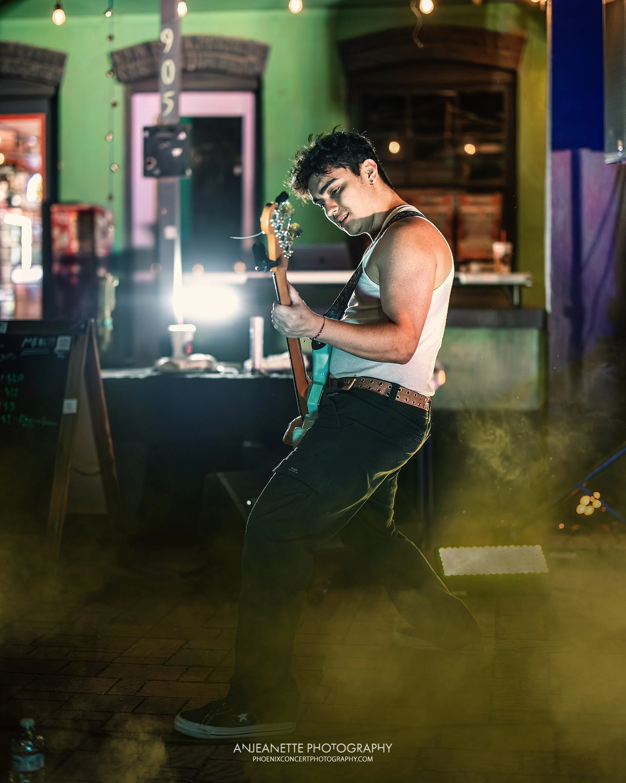 best Concert Photographer in Phoenix, AZ near me Anjeanette Photography top rated music photos Sunroom Studios Tempe present Fractured Obscurity