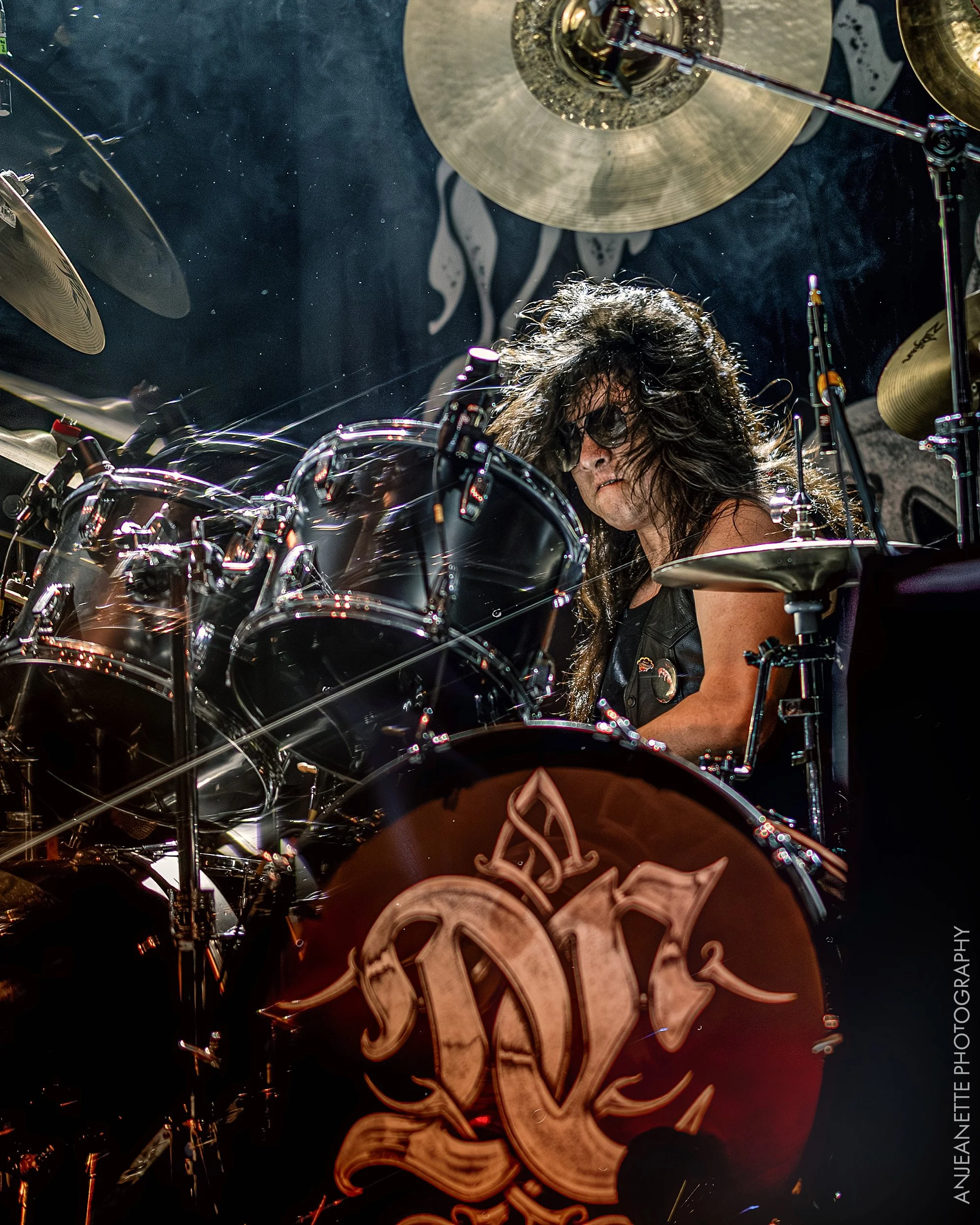 best Concert Photographer in Phoenix, AZ near me Anjeanette Photography music photos Zack Wilde, Zack Sabbath Arizona Financial Theatre Offstage Exposure Magazine Live Nation