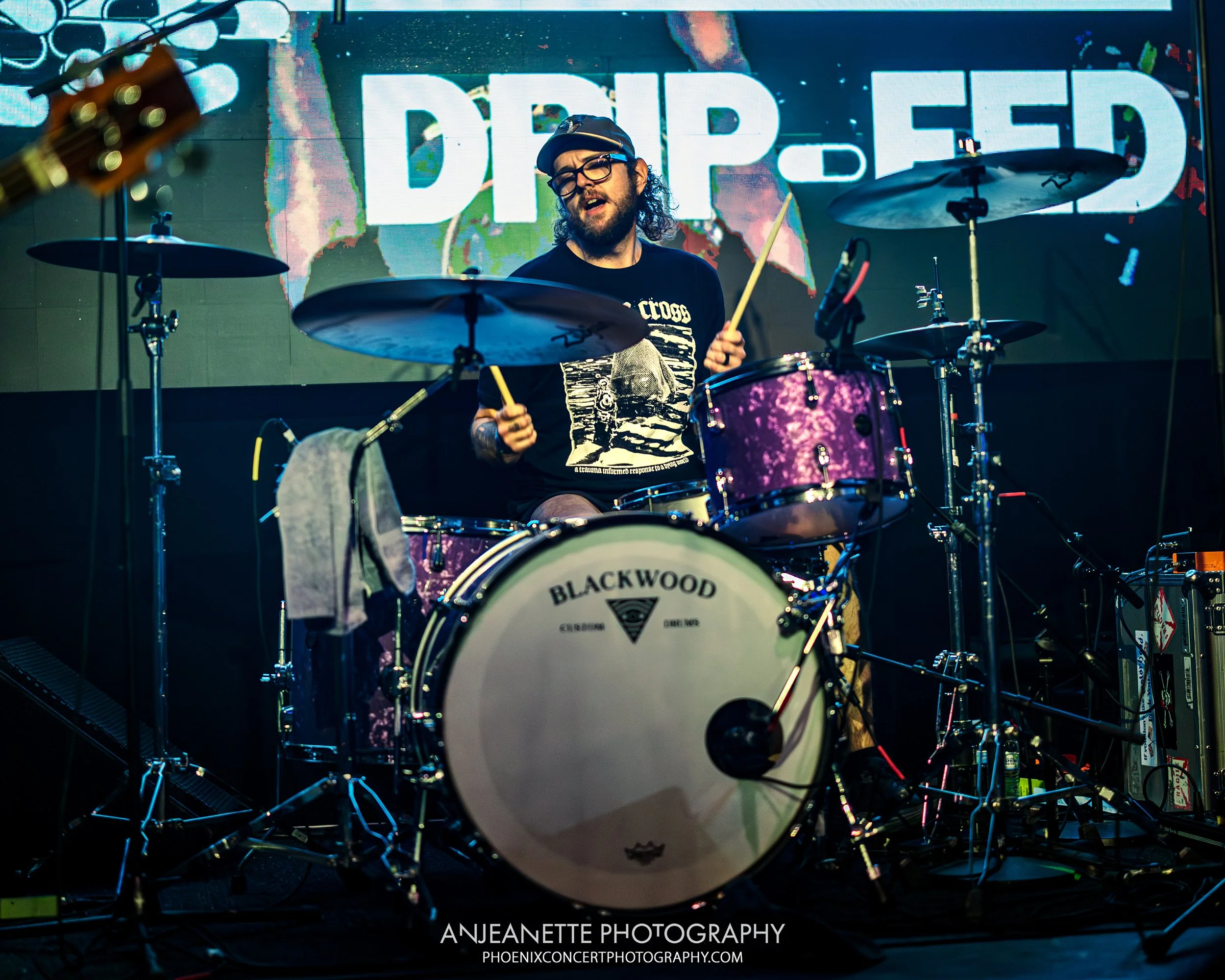 Concert Photographer in Phoenix, AZ near me Anjeanette Photography best music photos Drip-Fed Walter Studios Psyko Steve