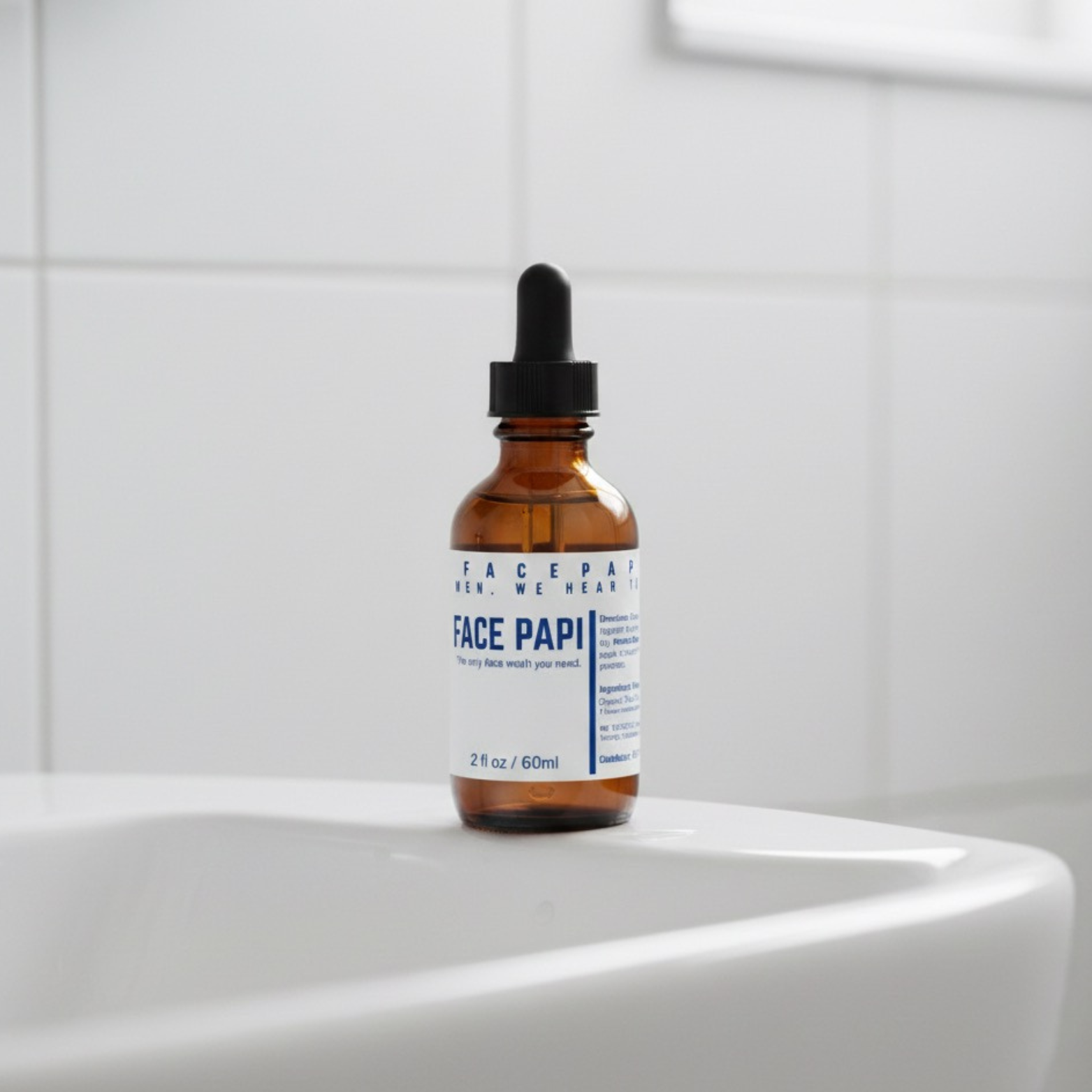 FACE PAPI ON THE BATHROOM SINK.png