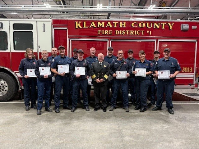 KCFD1 Honors Crew for Life-Saving Fire Response