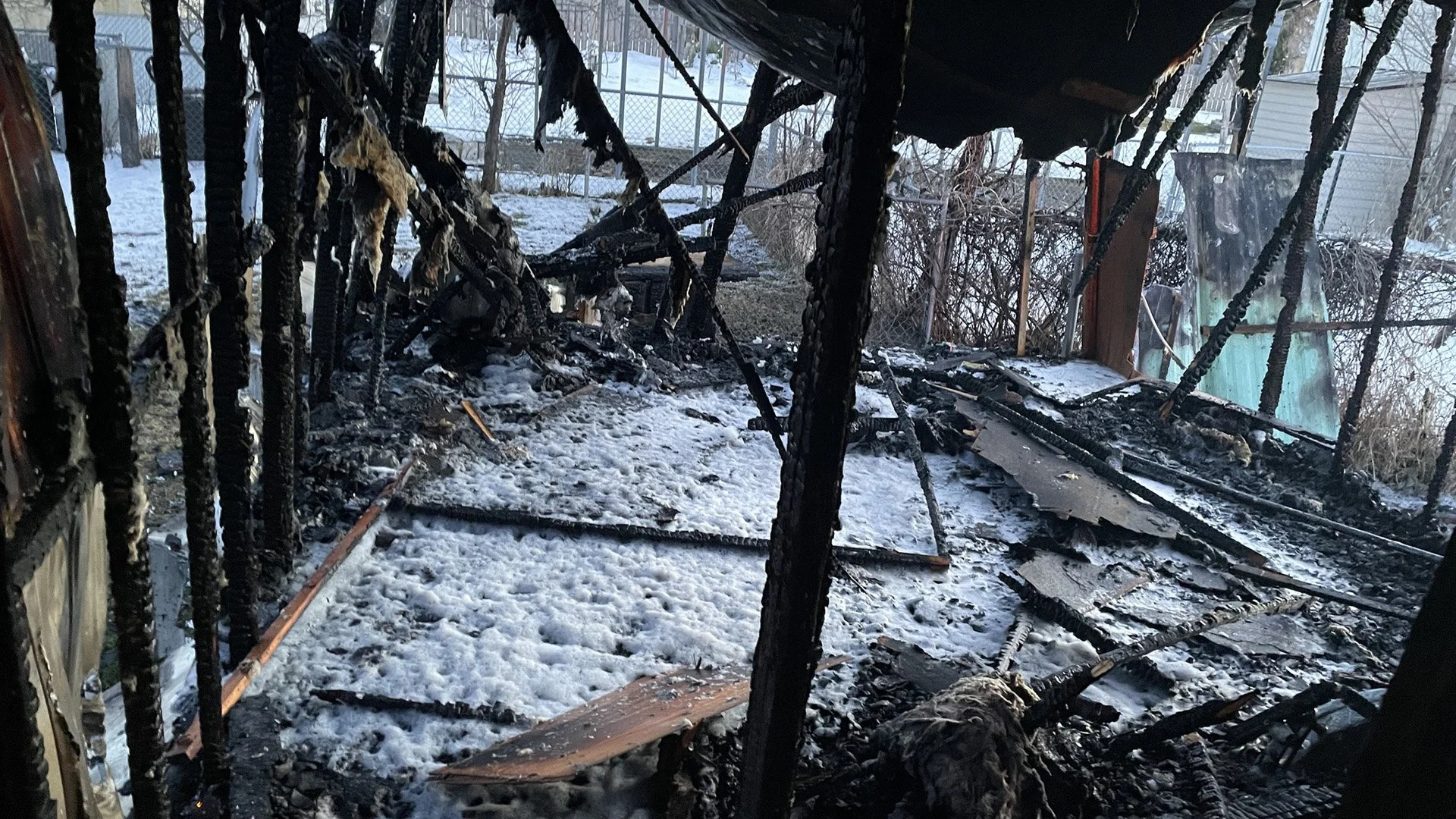 Mobile Home Fire Reported on Bisbee Street