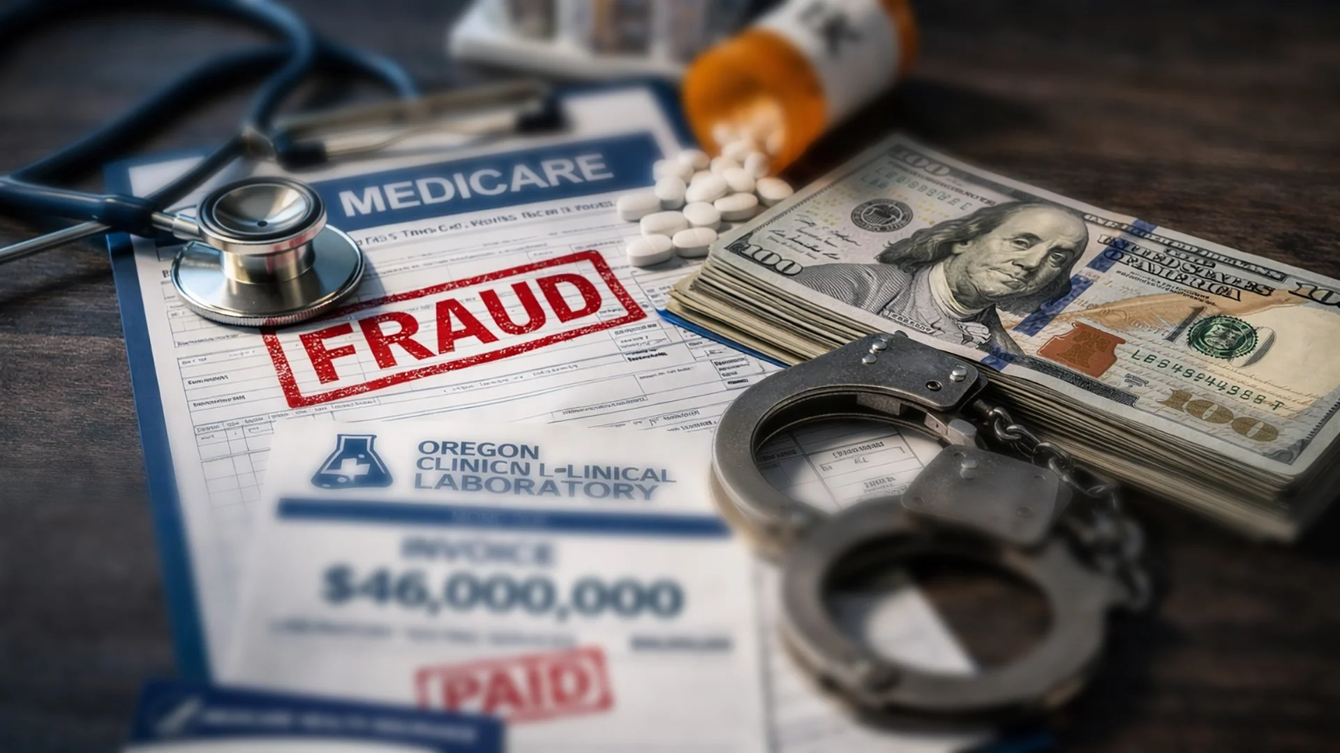Lab Owner Charged in $46 Million Medicare Fraud Case