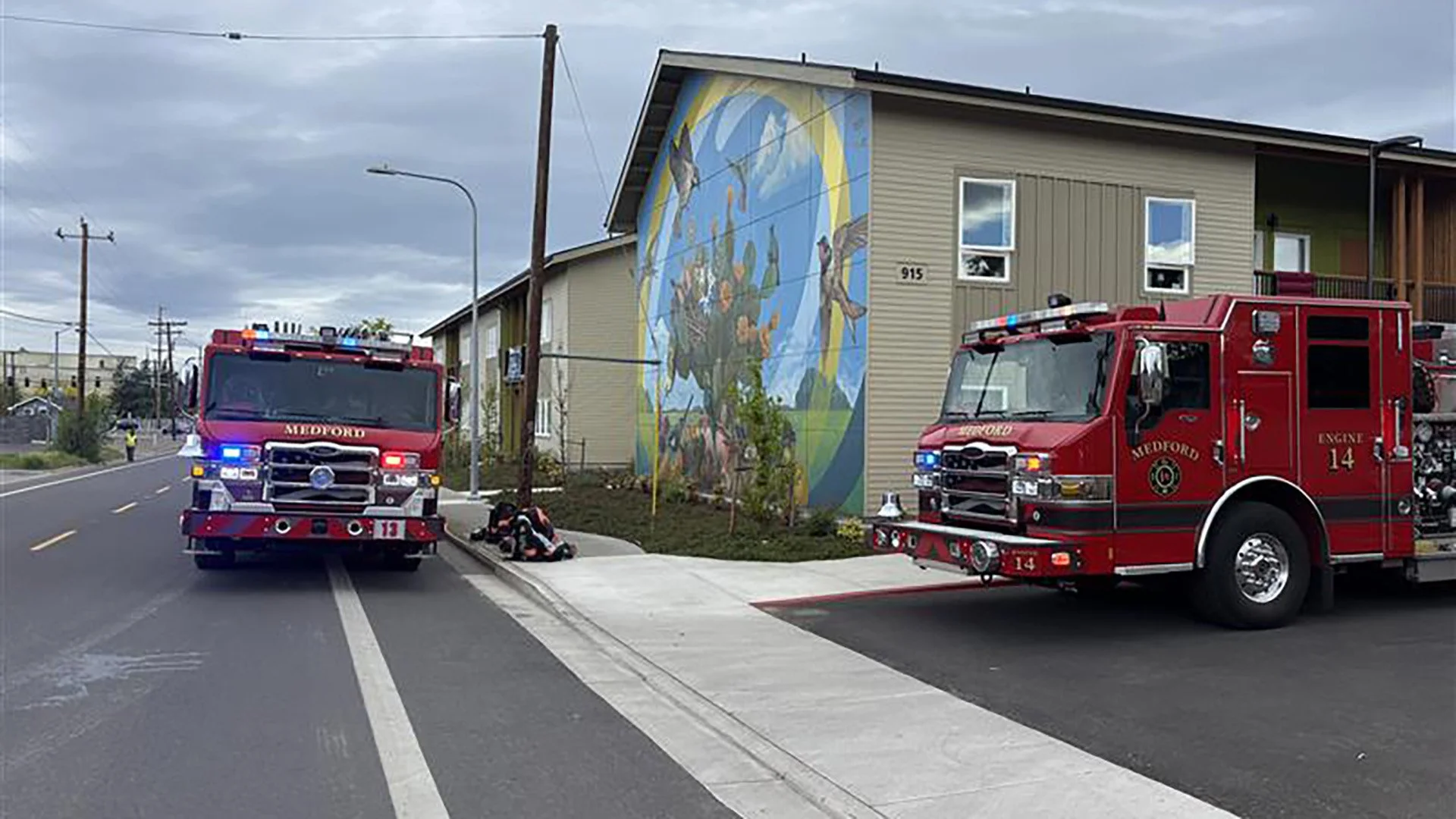Fire Sprinklers Stop Apartment Blaze in Medford
