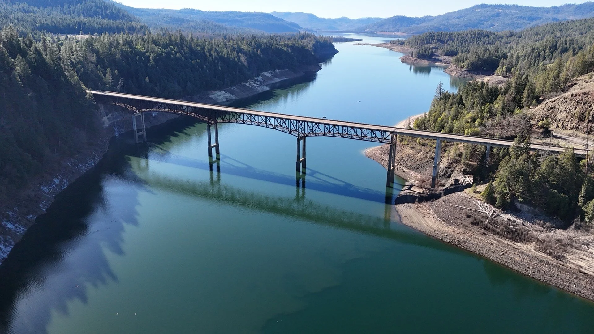 OR 62 Bridge Work Begins At Lost Creek Lake