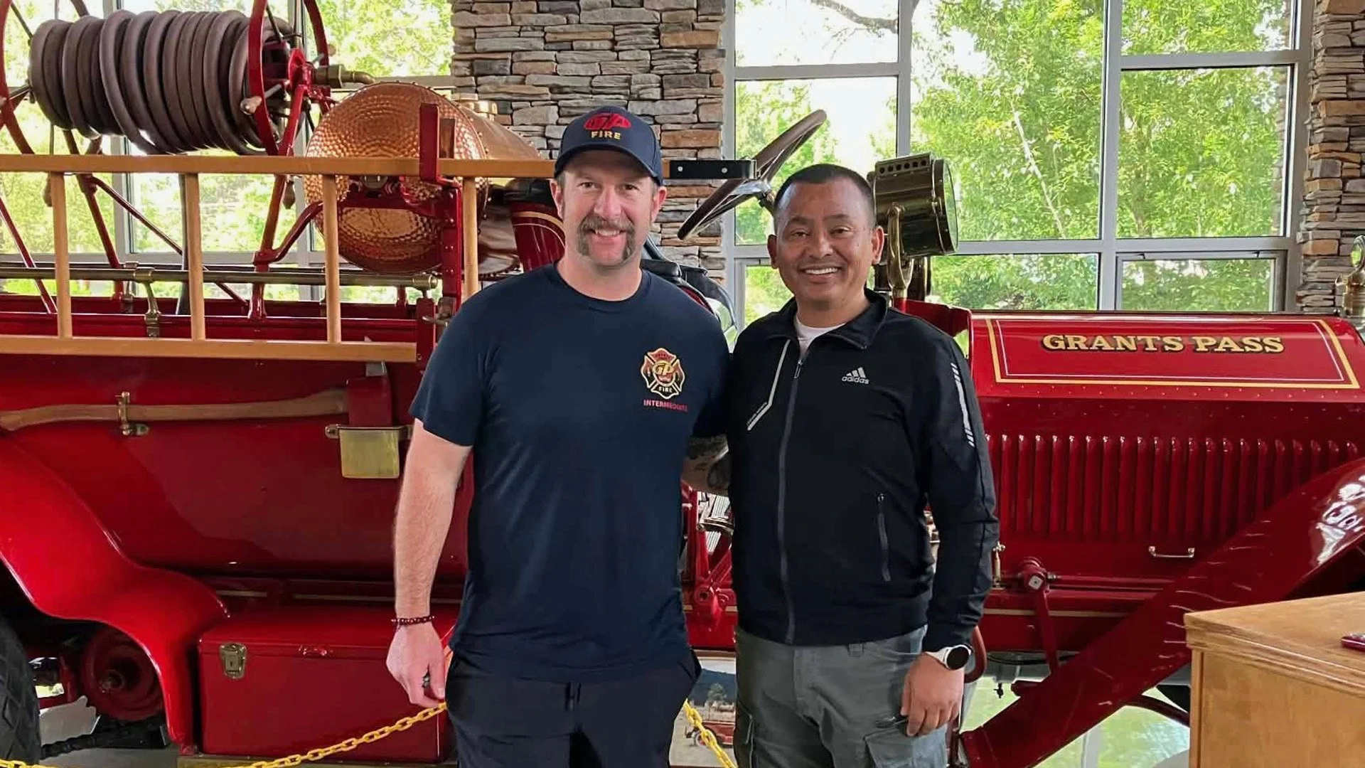 Kathmandu Fire Chief Visits Grants Pass