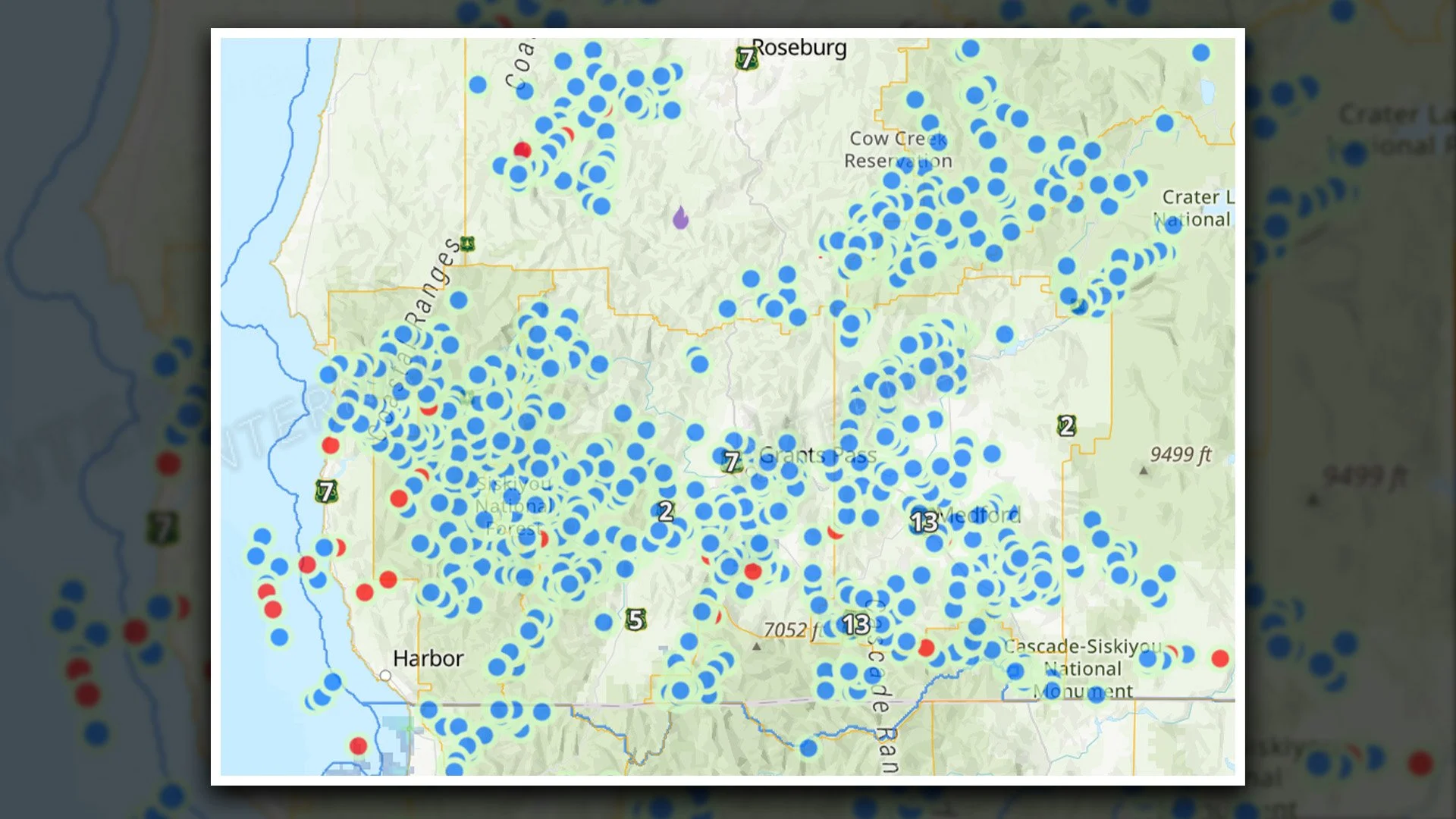 Forest Crews Monitor Lightning Fires