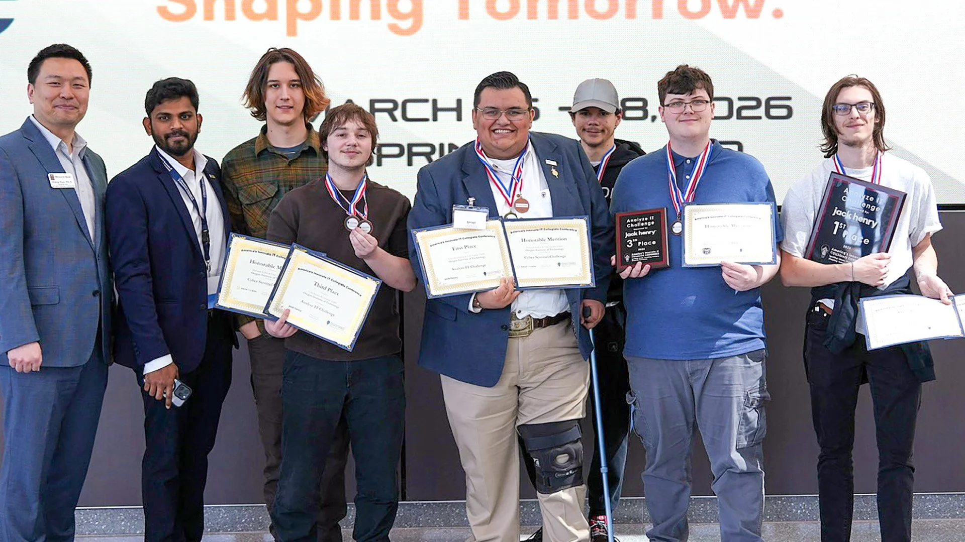 Oregon Tech Students Earn National IT Honors