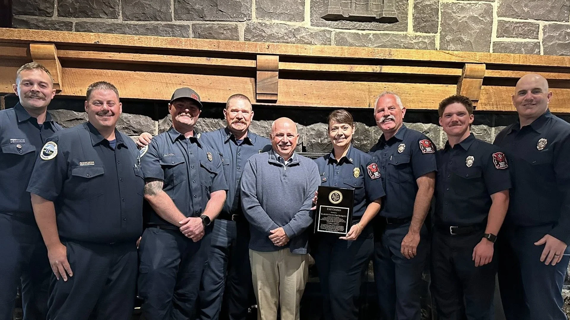 KCFD1 Firefighters Honored for Klamath Falls Rescue