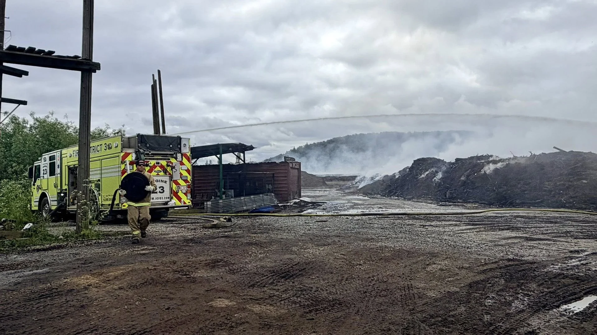 Blackwell Fire Held After Wind-Driven Spread