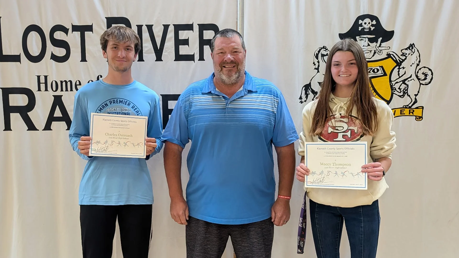 Klamath County Sports Officials Award Record $5,500 in Scholarships to Local Student-Athletes