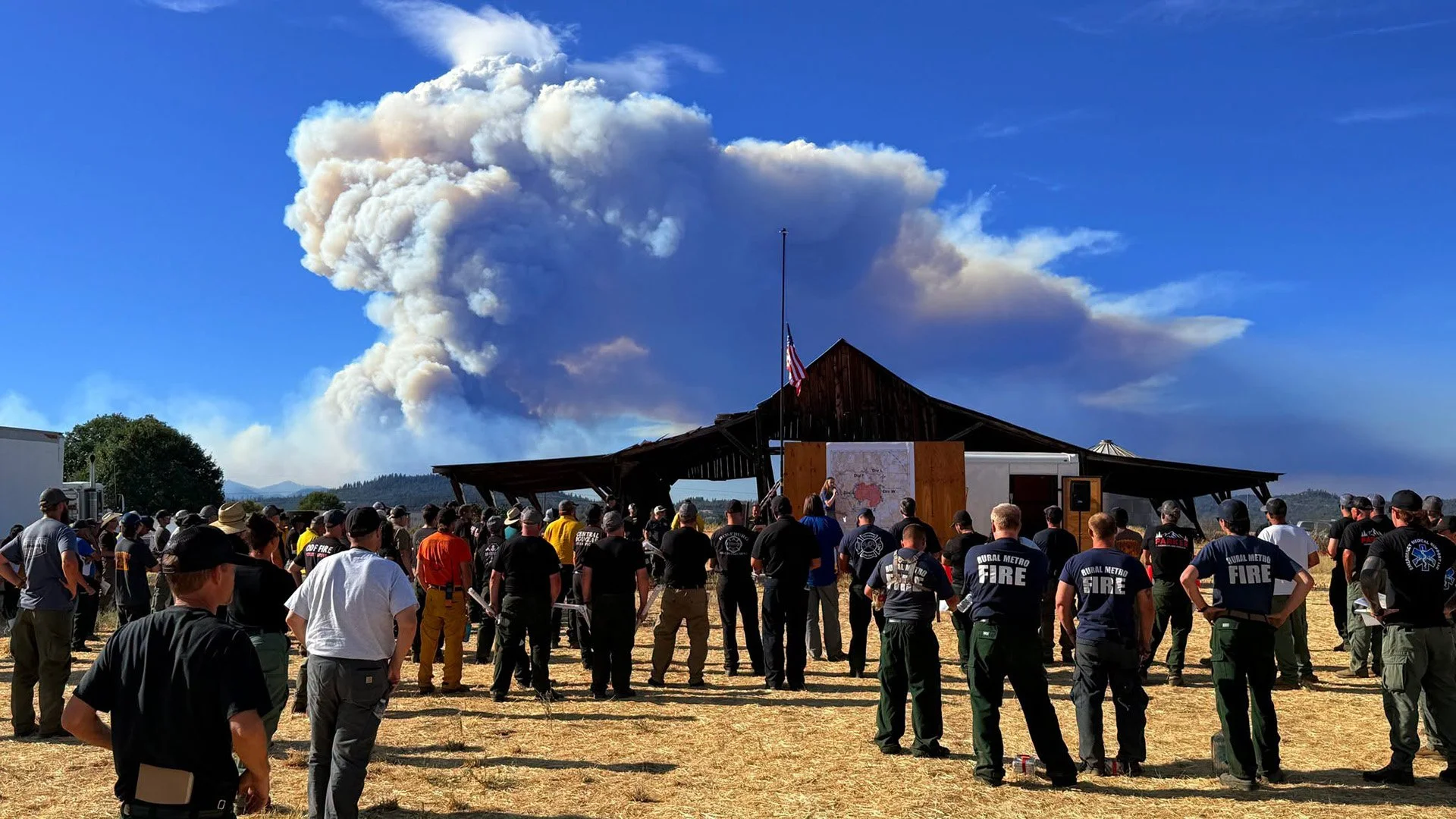 East Evans Creek Fire Reaches 7,843 Acres; Community Meeting Set for Wednesday