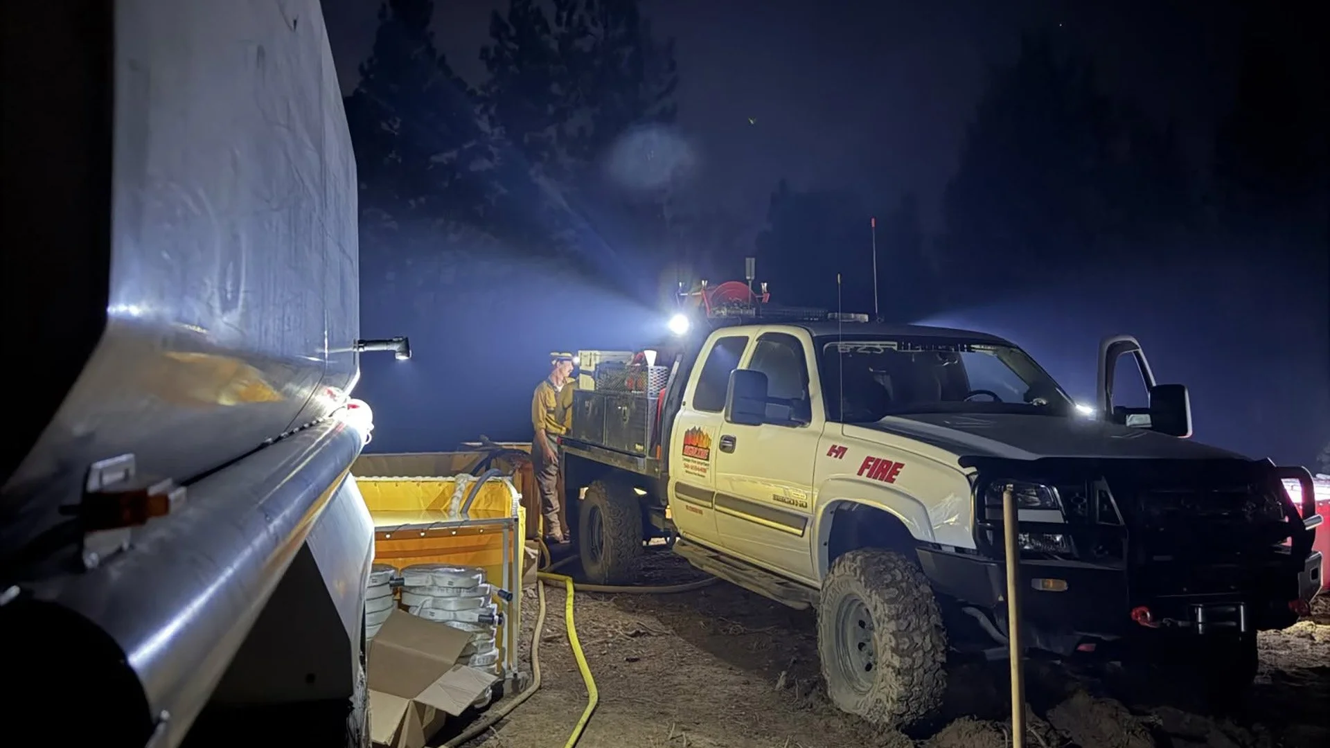 Fielder Mountain Fire 18% Contained as Mop-Up Deepens