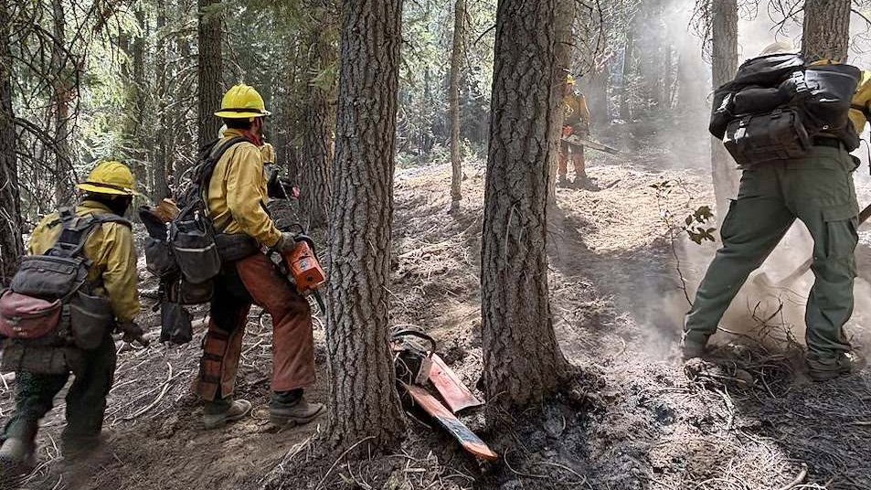 Wrights Spring Fire Reaches 65% Containment as Repair Work Expands