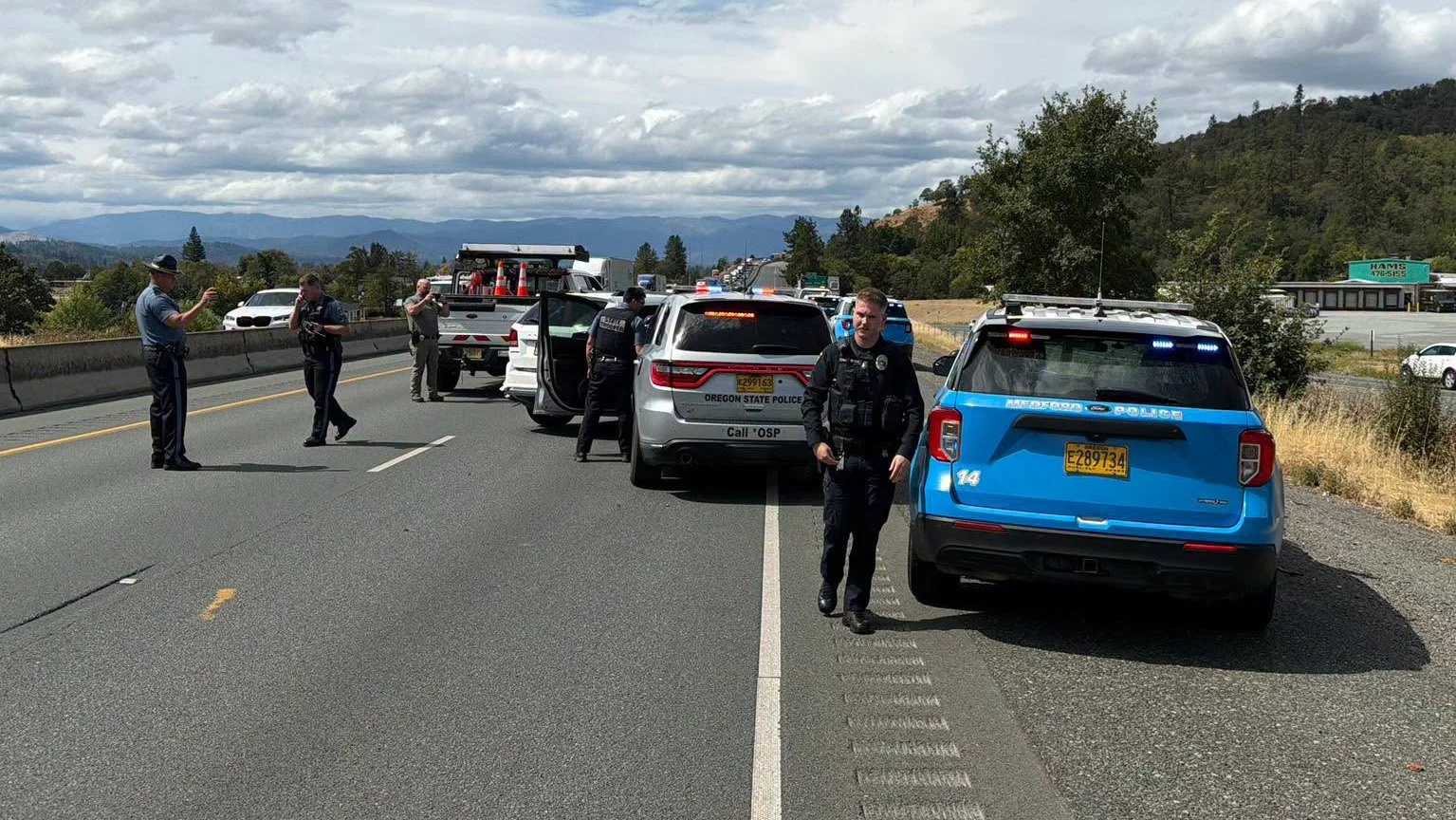 Armed Robbery Investigation Leads to I-5 Pursuit, Arrests Near Grants Pass