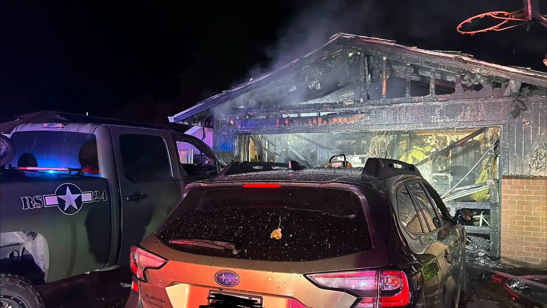 Early-Morning Garage Fire Damages Medford Home