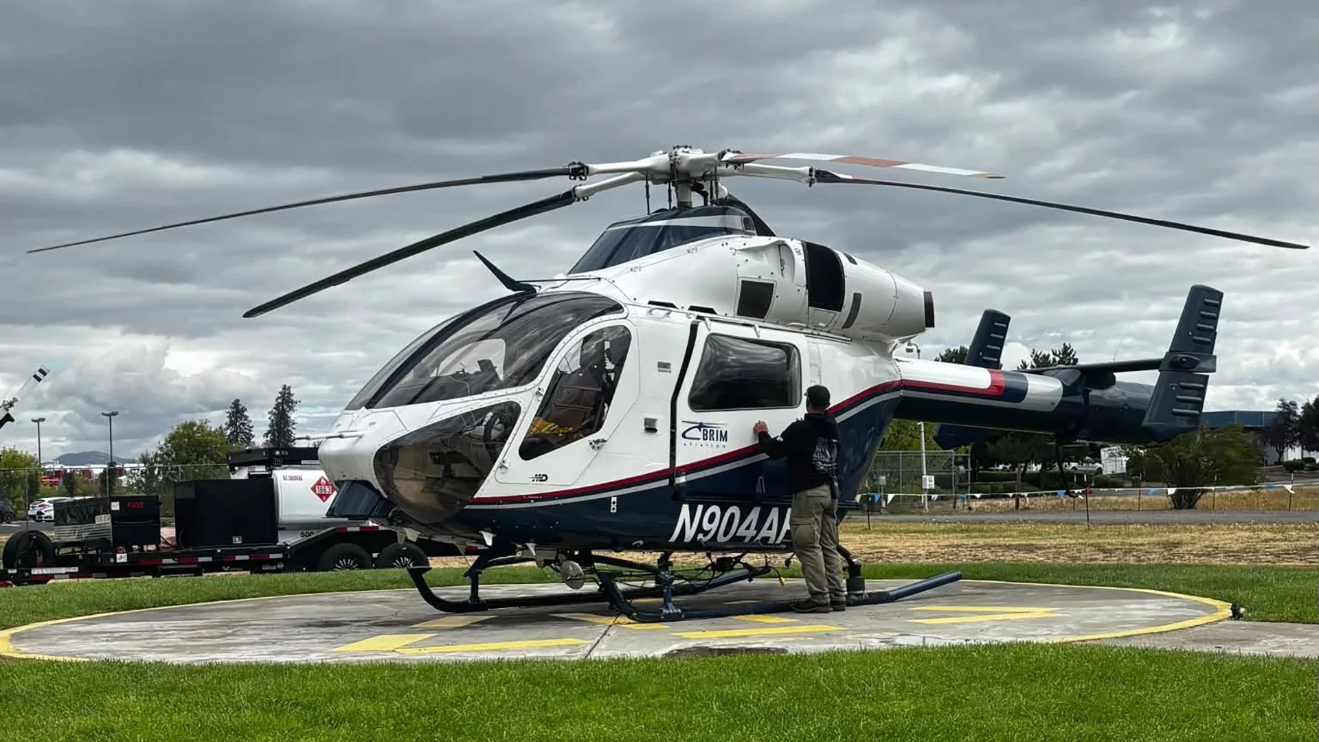 Night-Vision Helicopter Wraps Seasonal Contract With ODF Southwest Oregon