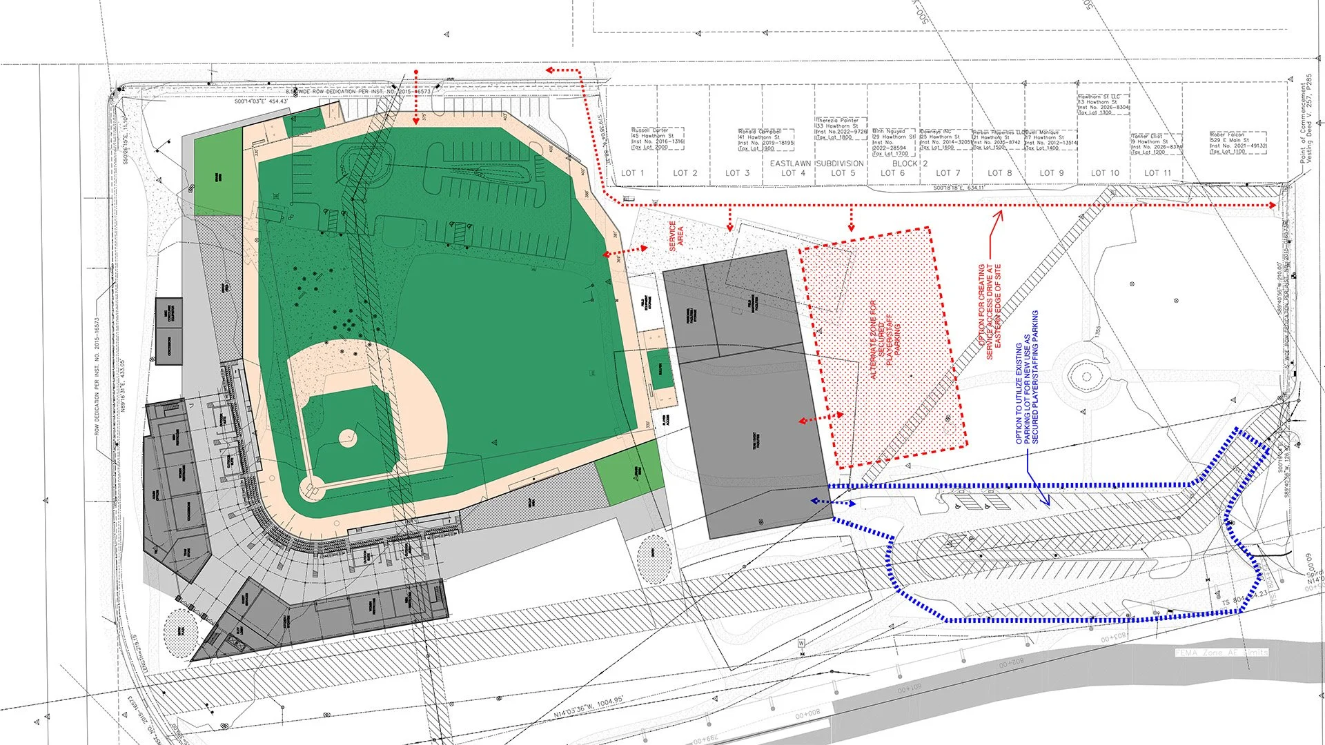 New Plans Show How Minor League Stadium Could Transform Hawthorne Park