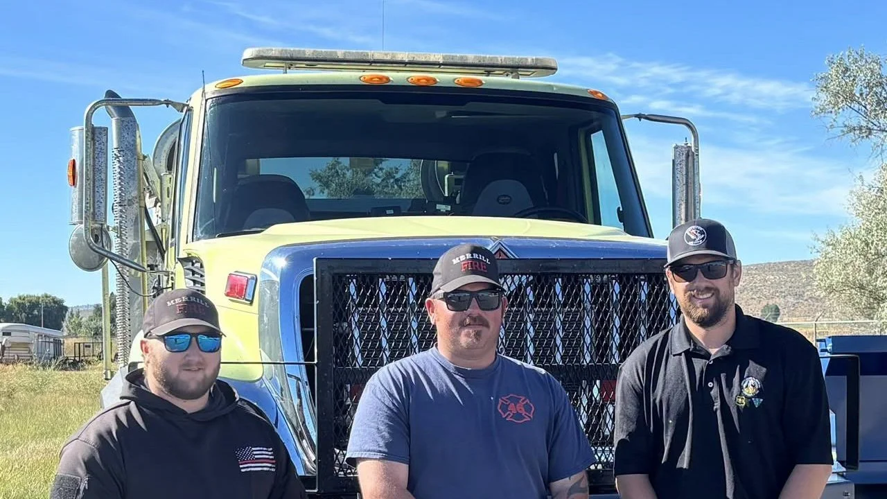 Merrill Gets 800-Gallon Wildland Fire Engine Through Federal Program