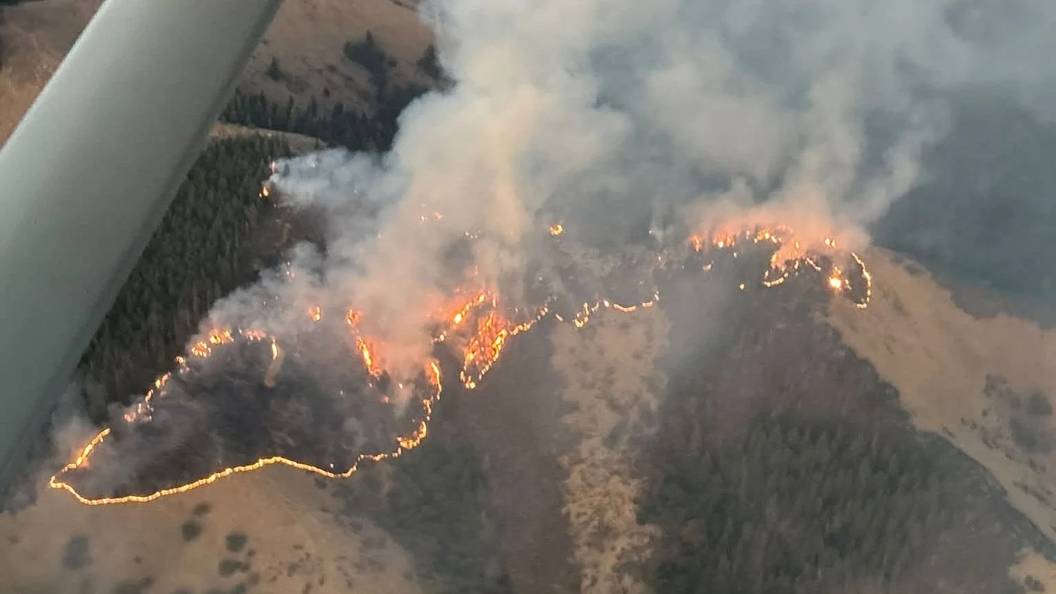 78-acre Anderson Butte Road Fire fully lined near Talent
