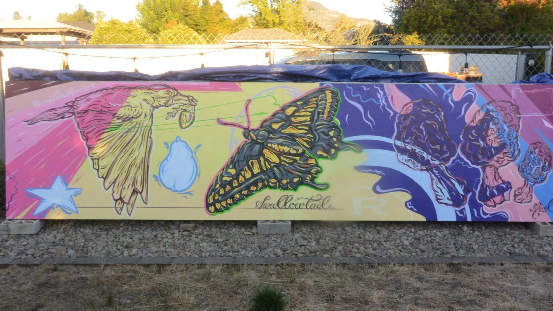 Southern Oregon Takes Shape in New Downtown Medford Mural