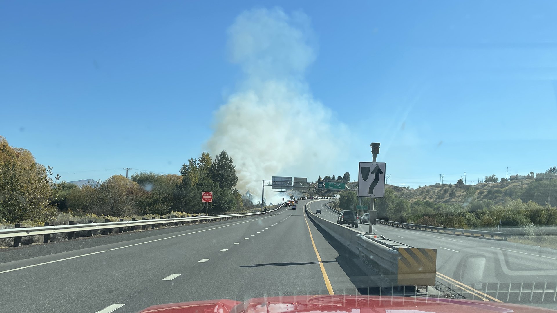 KCFD1 responds to two escaped fires, warns fall fire danger is not over