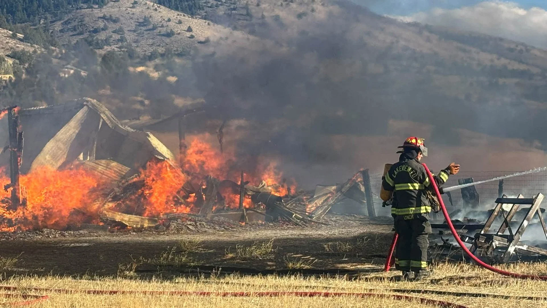 Two Structure Fires Quickly Contained in Klamath, Lake Counties