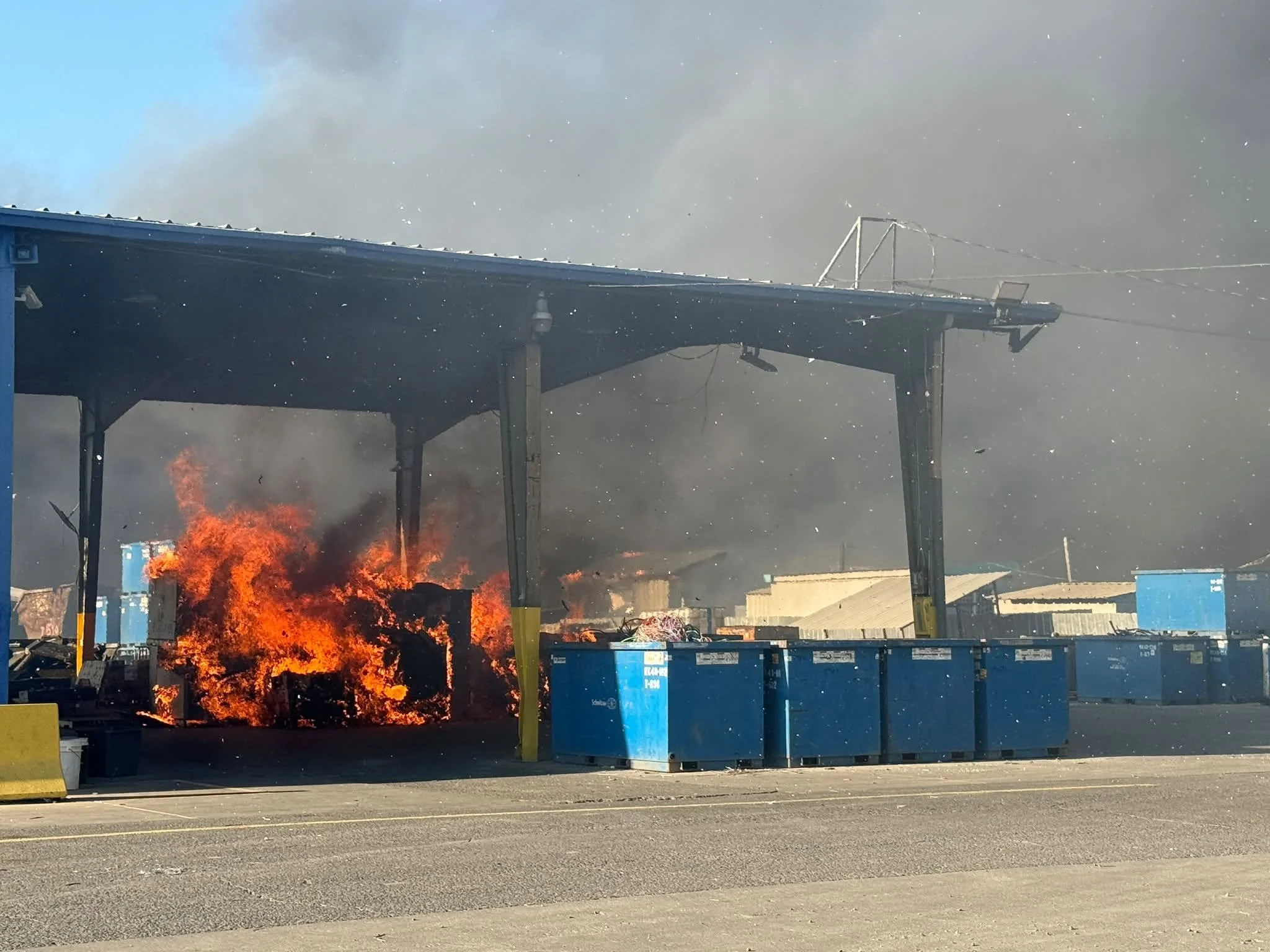 White Fire Forward Progress Stopped on Third-Alarm White City Fire — Jefferson ...