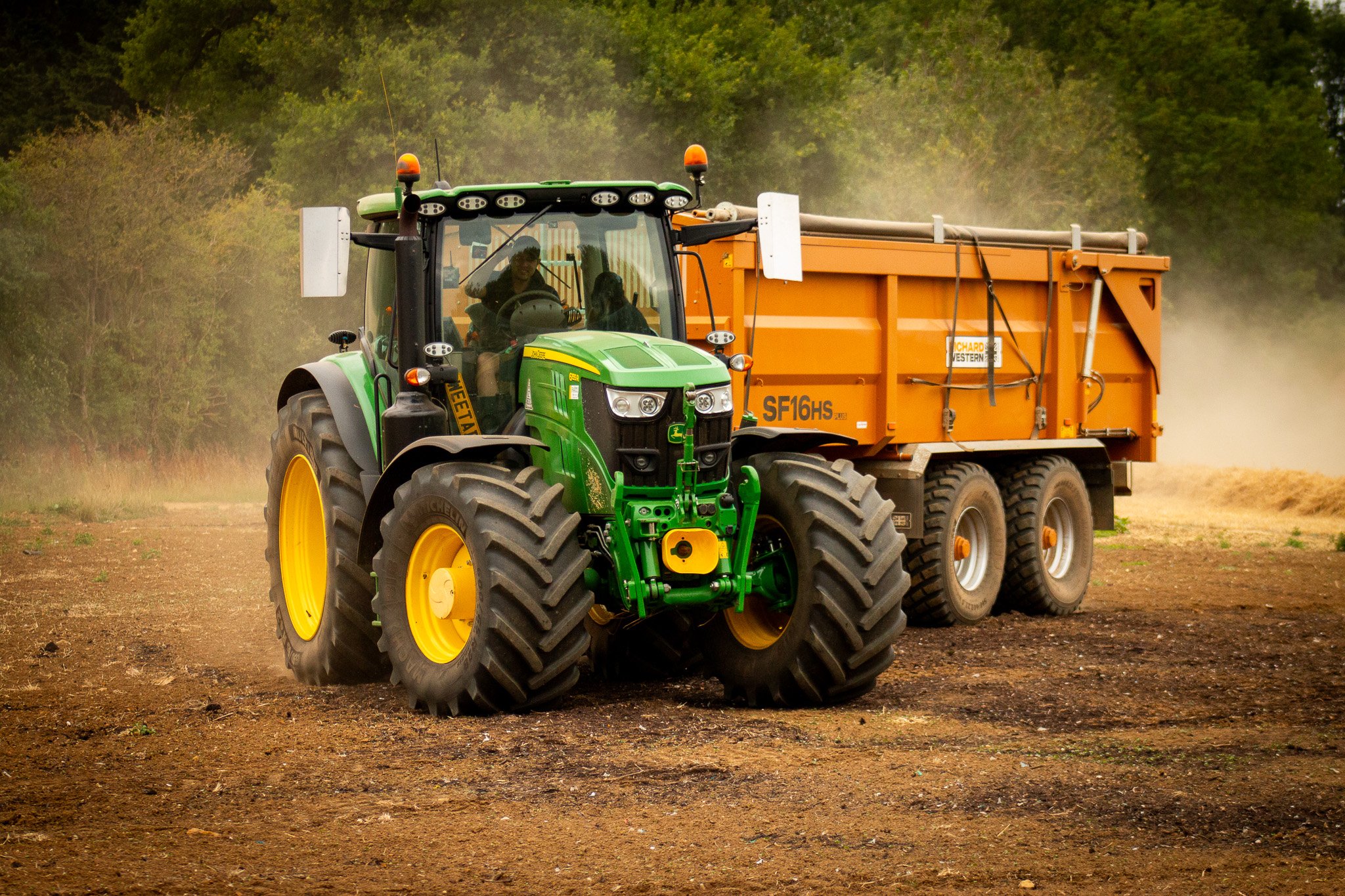 Harvest on Hill Farm
