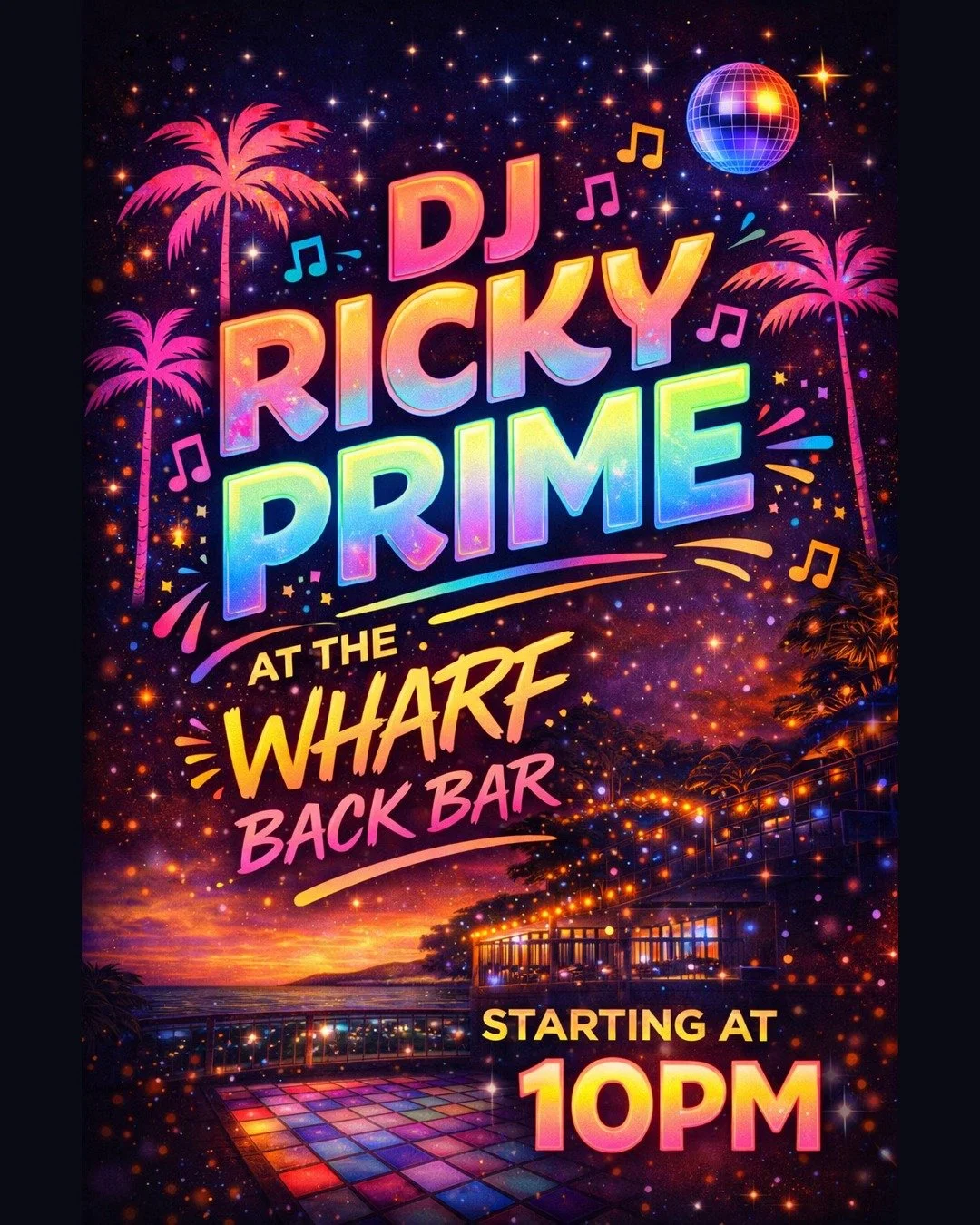DJ RICKY PRIME
BACK BAR - 10PM 
21+

See you there!