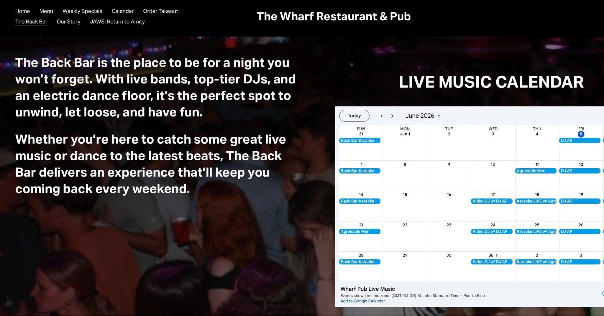 Did you know when we created our new website, we added a live music calendar? See all live music &amp; events for the entire summer, all in one place! Visit www.wharfpubmv.com to check it out!

@visitmarthasvineyard @visitedgartown @mvychamber 

#the