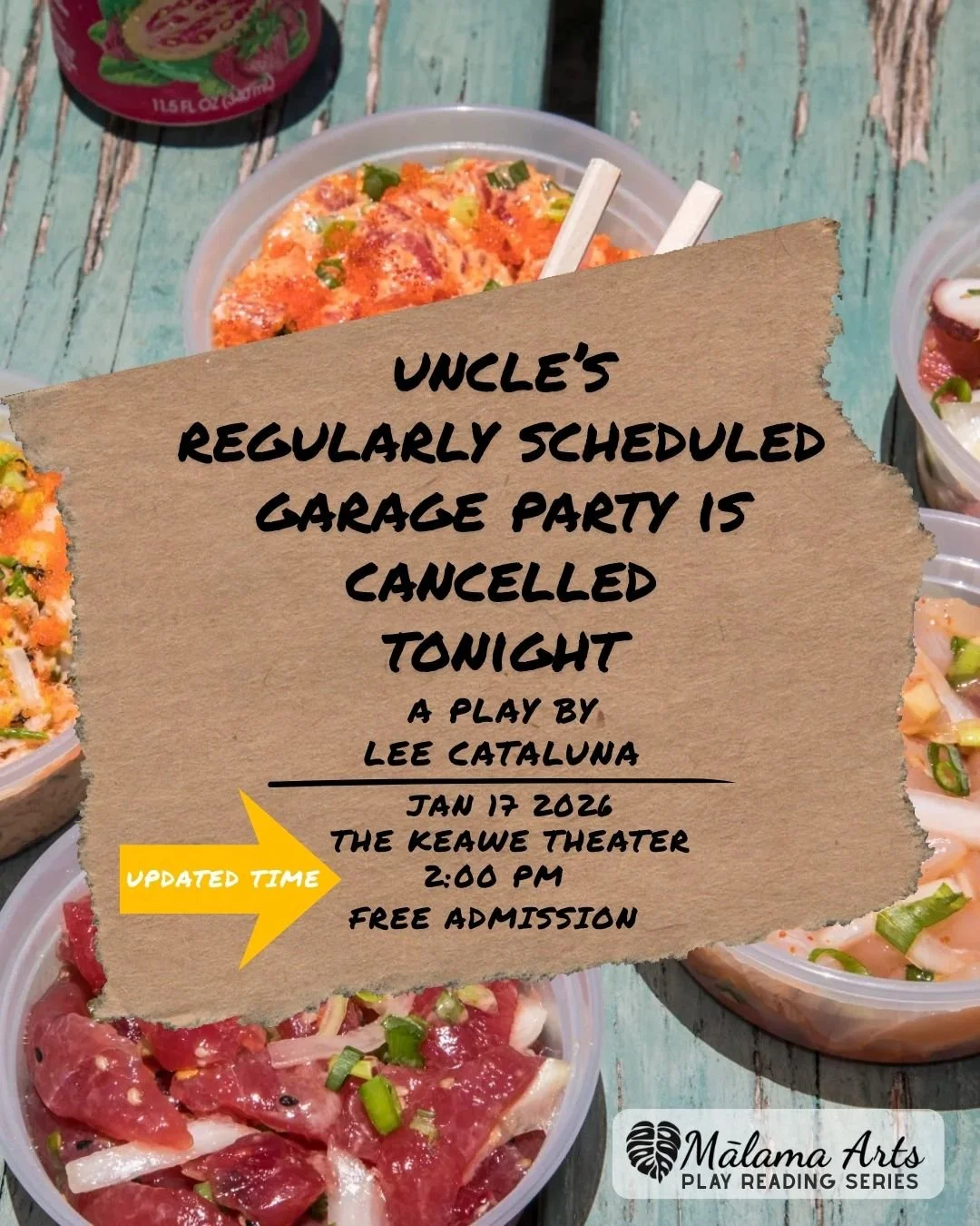 Uncle’s Regularly Scheduled Garage Party is Cancelled Tonight