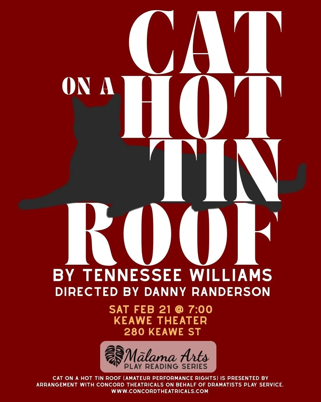 Cat on a Hot Tin Roof