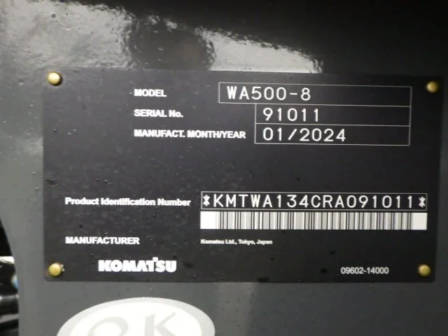 2024 Komatsu WA500-8 SN91011 (42).JPG