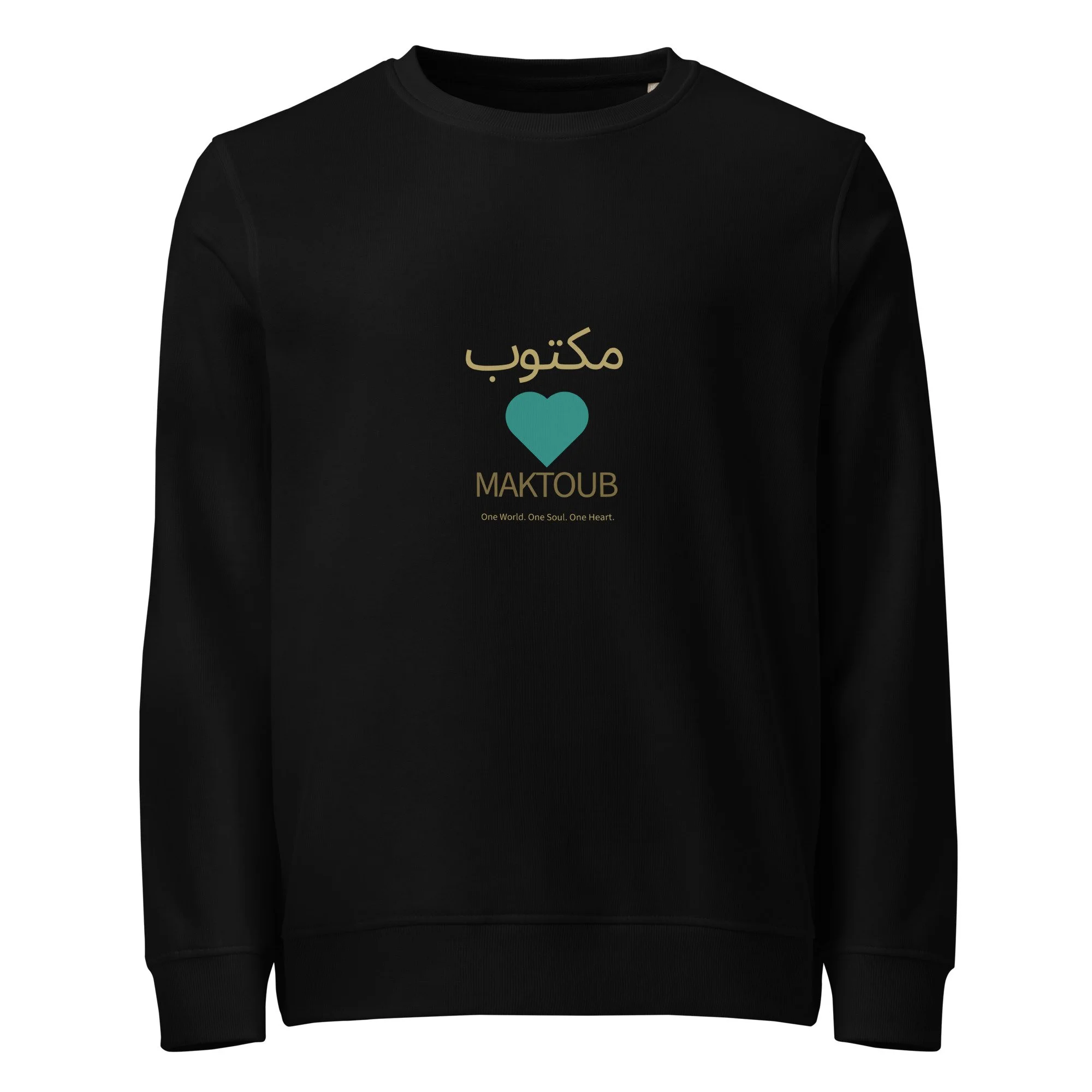 MAKTOUB —Jade Coast Heart Signature Edit Organic Long Sleeve (An intentional layer crafted in organic cotton)