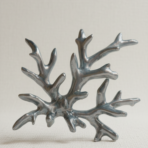 Acropora Coral Sculptural Velvet Choker — Jonathan Yun