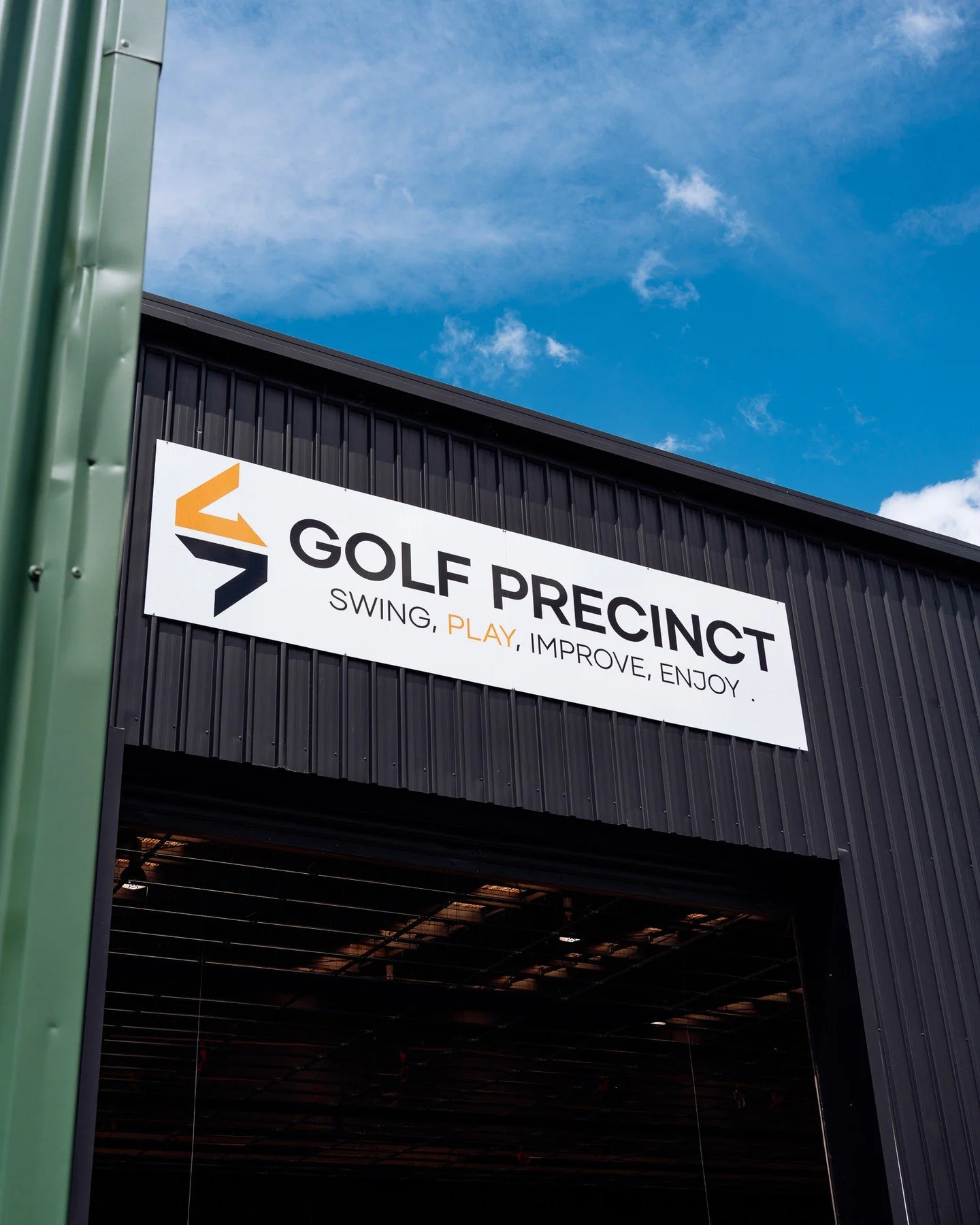 The signs are up and Golf Precinct is starting to look the part. 👀⁠
⁠
Papamoa, it&rsquo;s all starting to feel very real&hellip; we can&rsquo;t wait to welcome you soon. ⛳⁠
⁠
#comingsoon #golfprecinct #indoorgolf #swingplayimprove