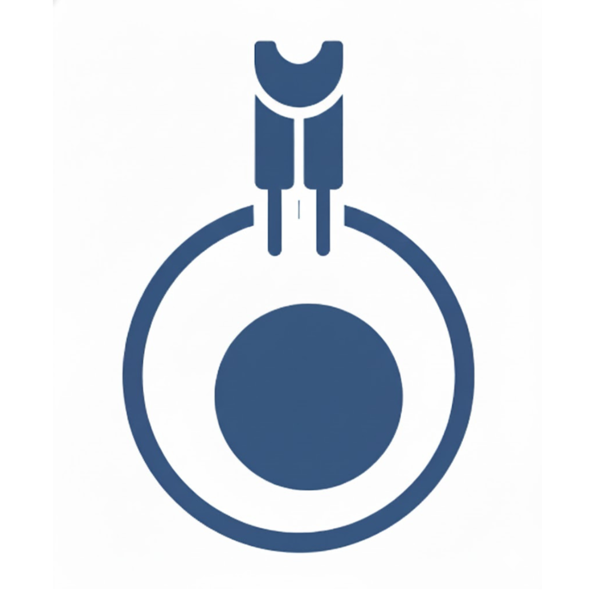 Icon of a person scuba diving, shown from the back, with fins and a diving mask.