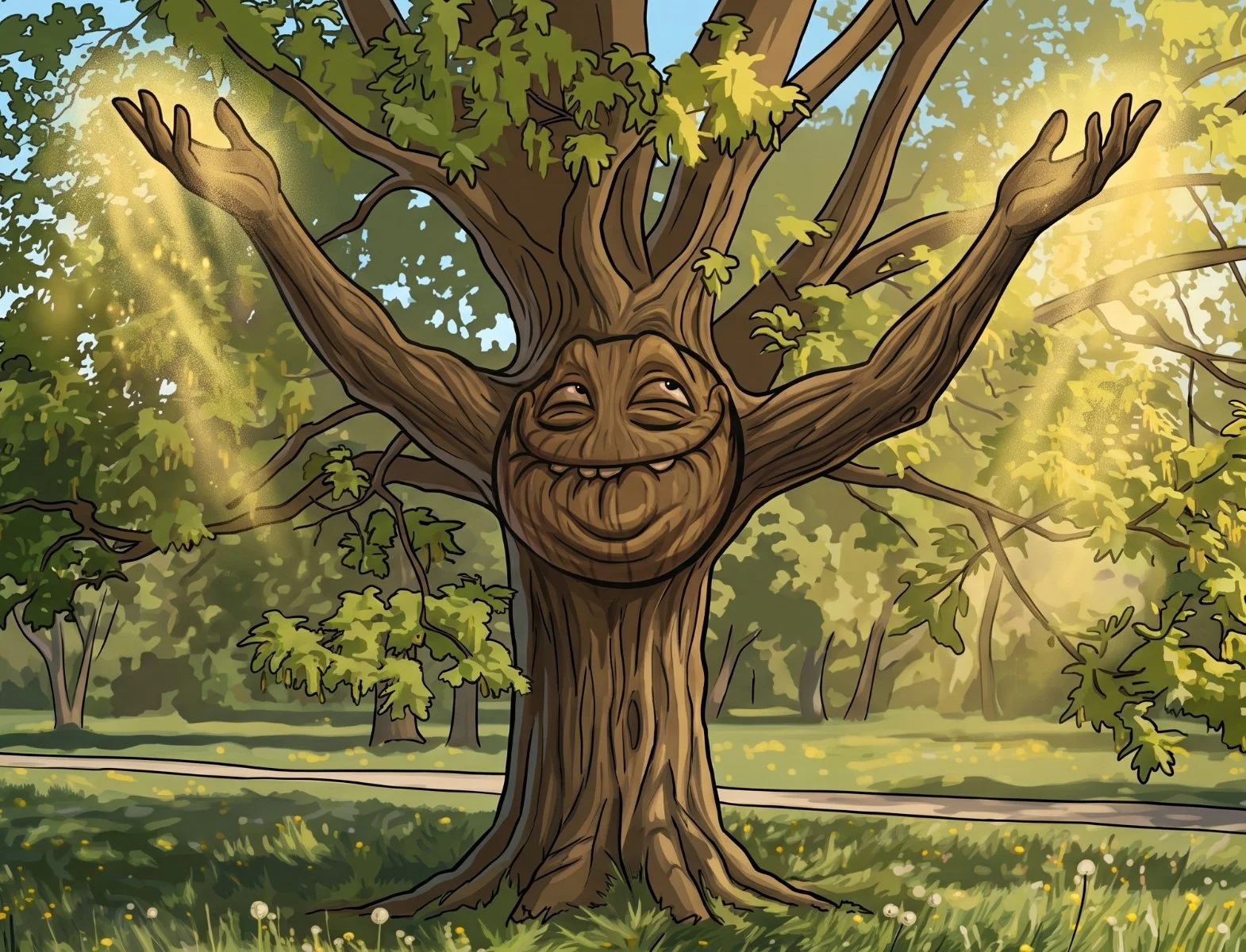 Tree sperm is out of control
