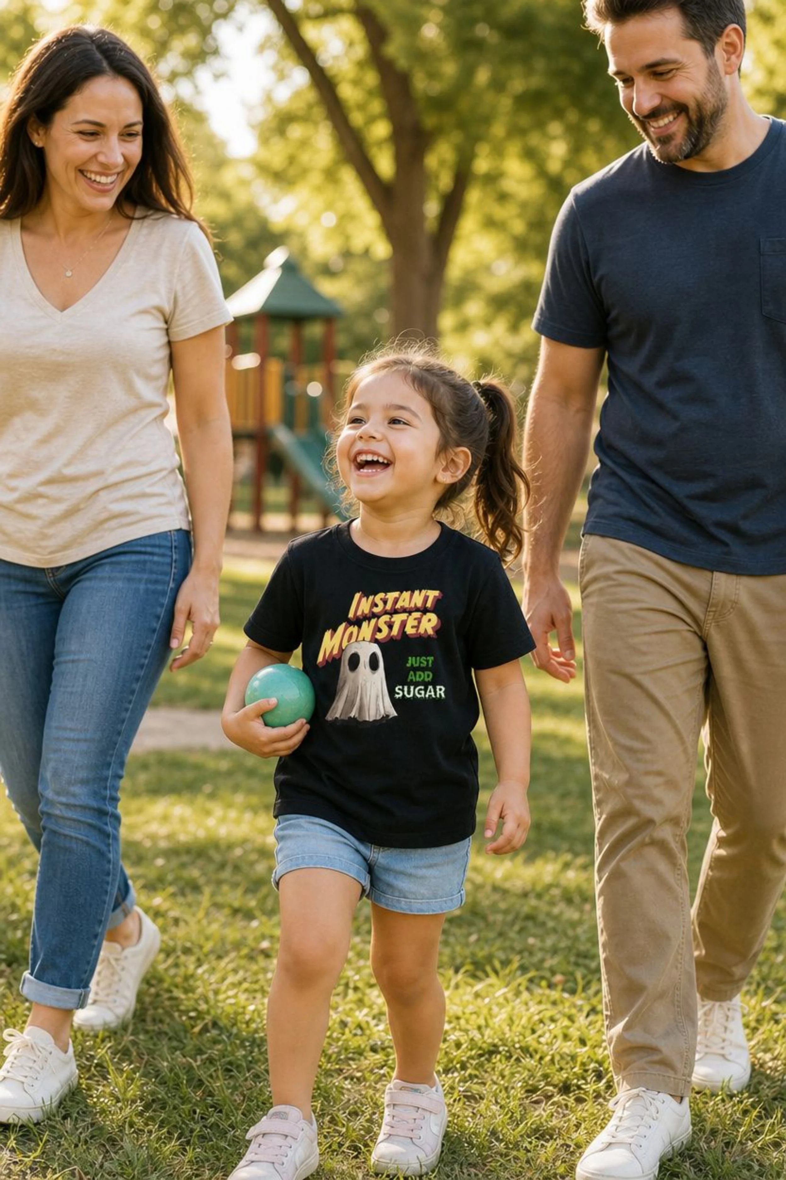 Just Add Sugar Ghost Toddler Jersey T-Shirt