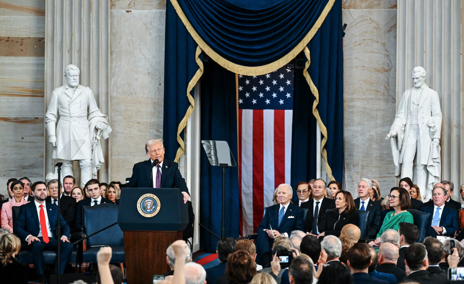 Inicio de la segunda administración del presidente Trump