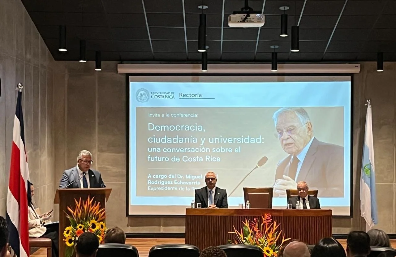 DEMOCRACIA, CIUDADANÍA, UNIVERSIDAD:
Una conversación sobre el futuro de Costa Rica UCR